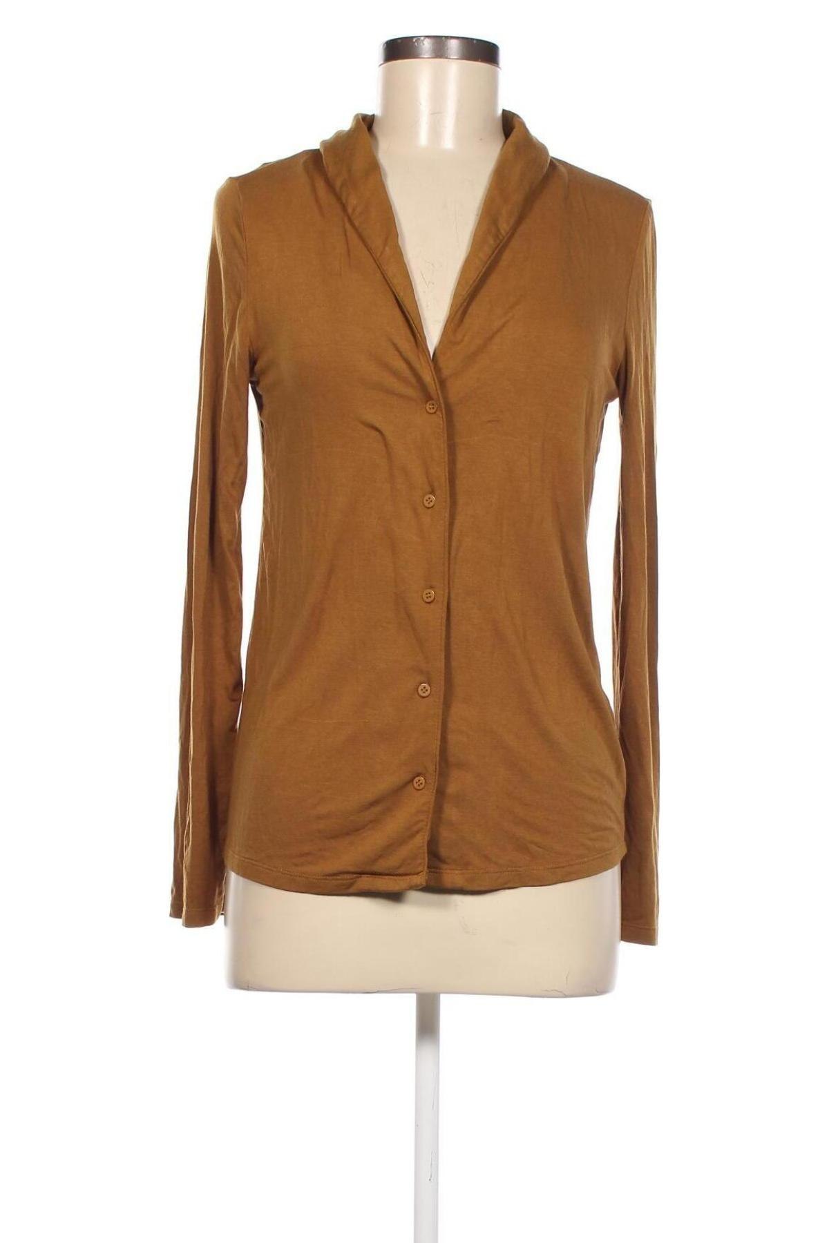 Γυναικείο πουκάμισο Kiabi, Μέγεθος S, Χρώμα  Μπέζ, Τιμή 6,11 €
