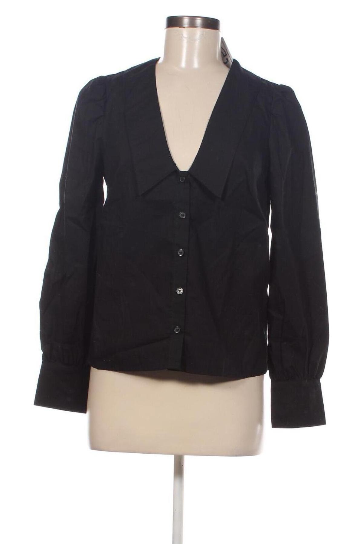 Γυναικείο πουκάμισο Kookai, Μέγεθος M, Χρώμα Μαύρο, Τιμή 19,48 €