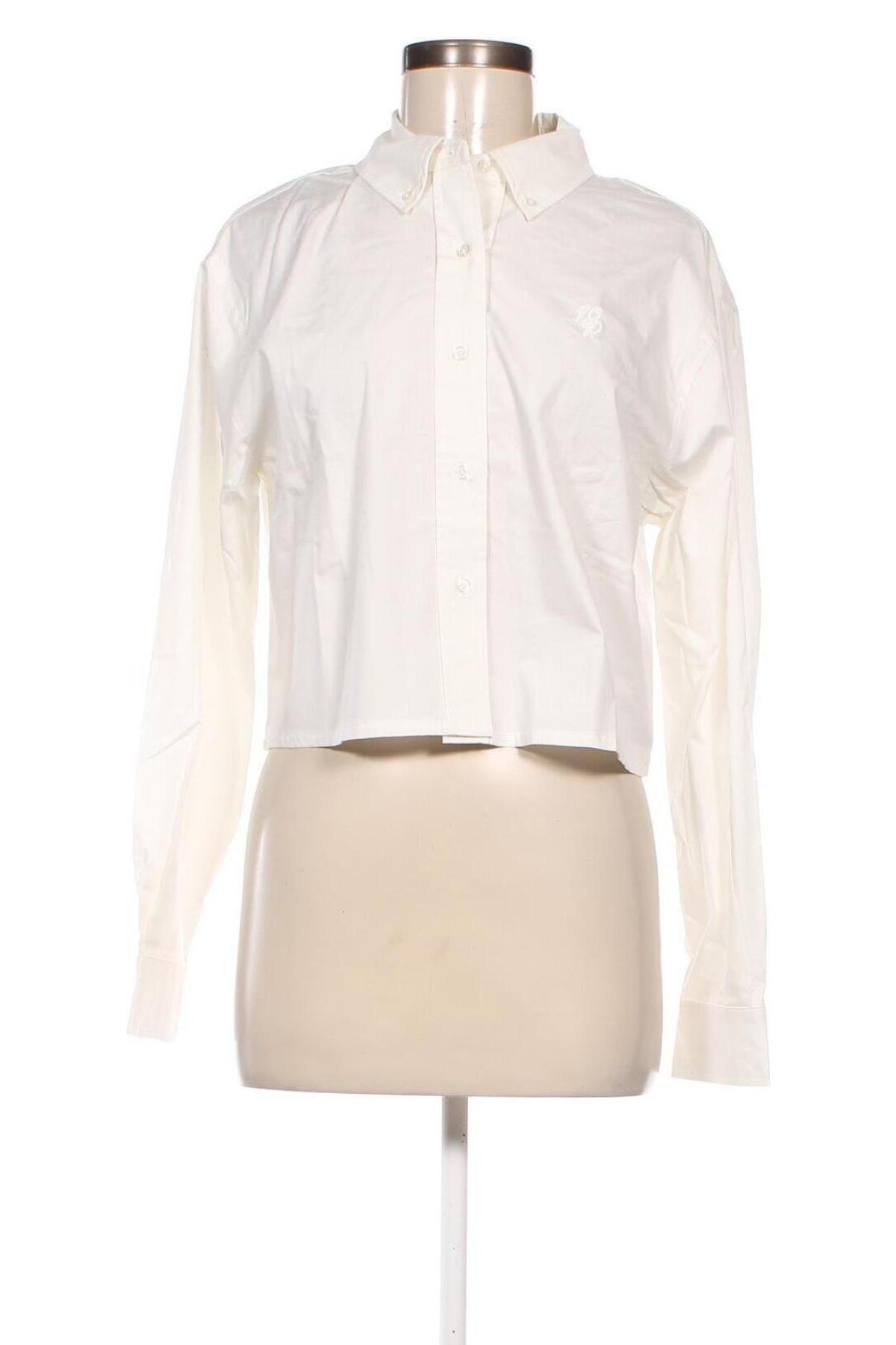 Γυναικείο πουκάμισο LeGer By Lena Gercke X About you, Μέγεθος S, Χρώμα Λευκό, Τιμή 21,83 €