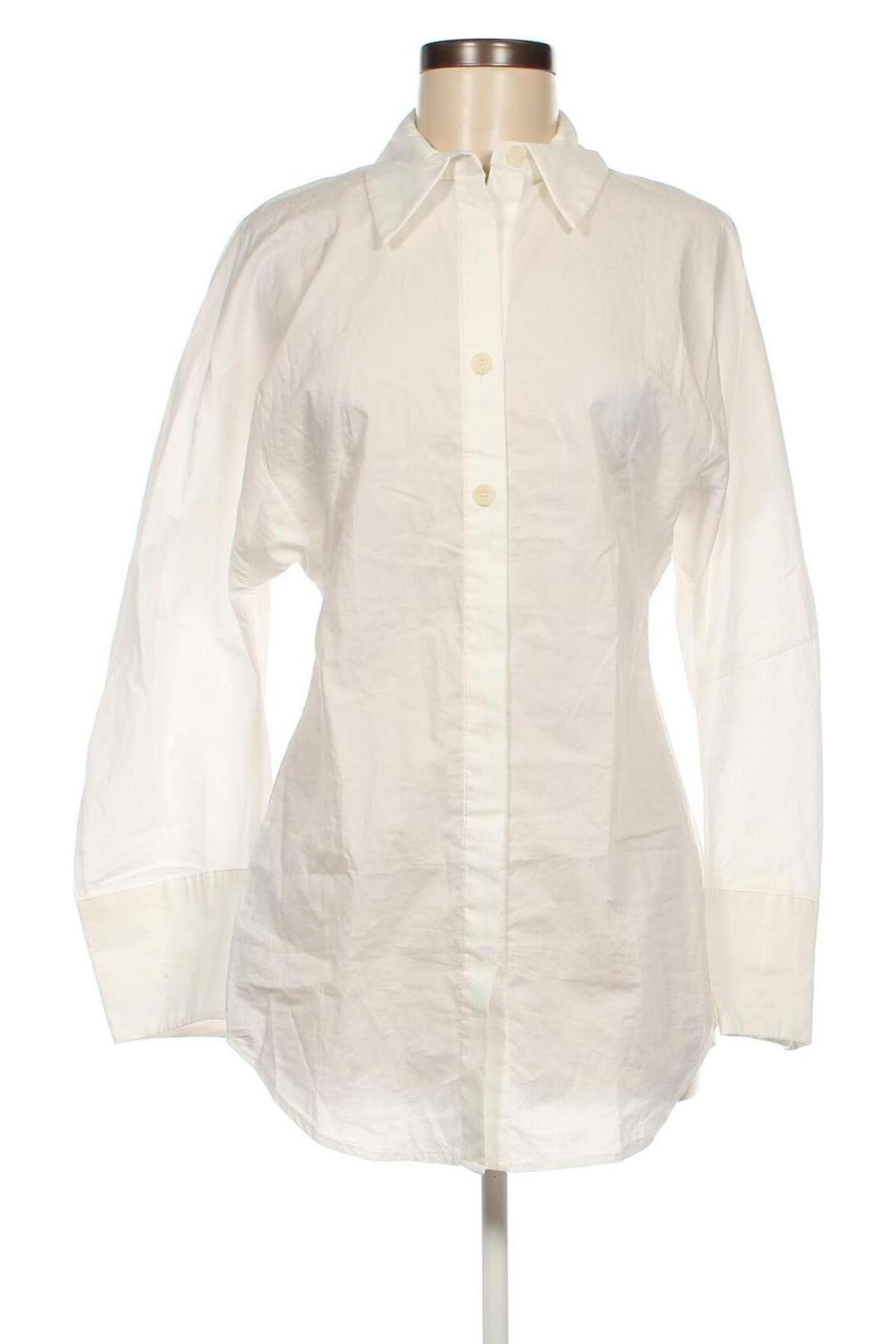 Γυναικείο πουκάμισο Mango, Μέγεθος S, Χρώμα Εκρού, Τιμή 14,38 €