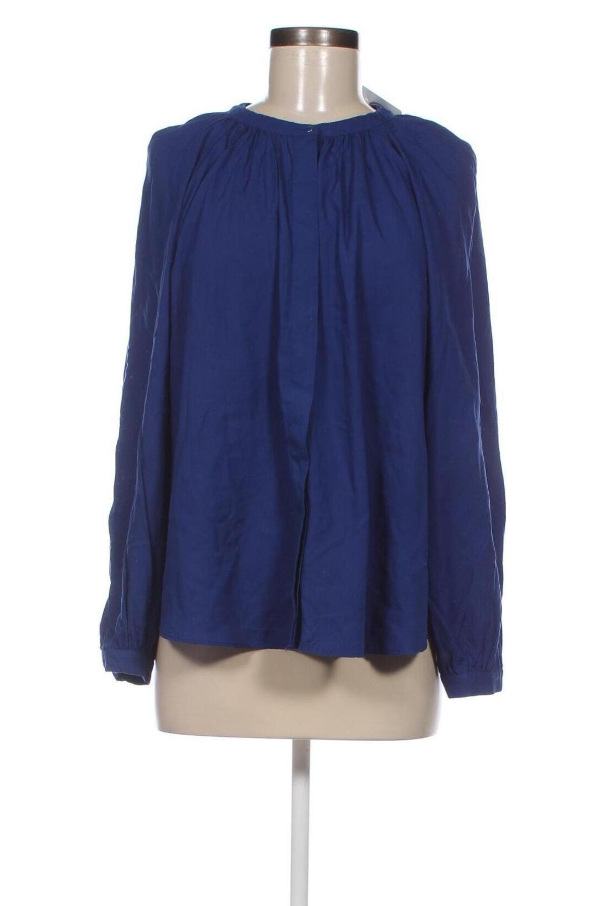Γυναικείο πουκάμισο Marks & Spencer, Μέγεθος L, Χρώμα Μπλέ, Τιμή 7,04 €