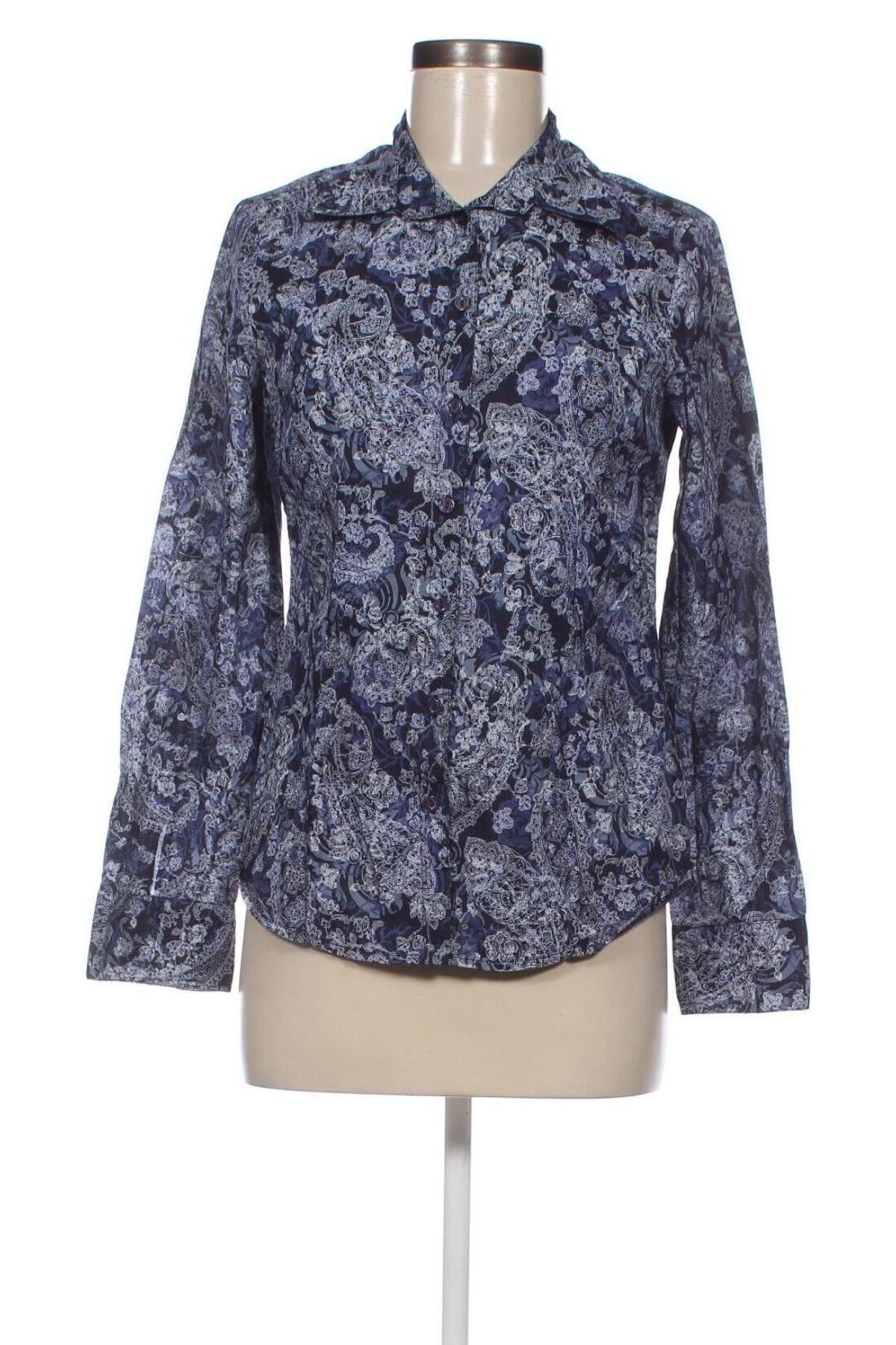 Γυναικείο πουκάμισο Nadia Nardi, Μέγεθος M, Χρώμα Μπλέ, Τιμή 6,01 €