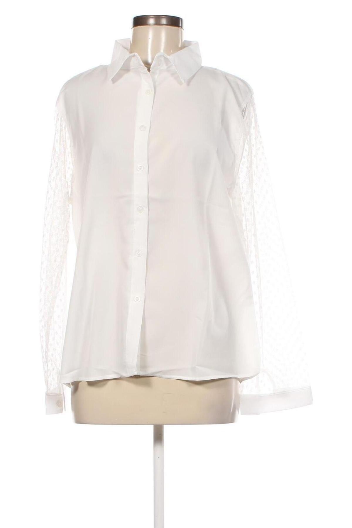 Γυναικείο πουκάμισο New Laviva, Μέγεθος L, Χρώμα Λευκό, Τιμή 15,88 €