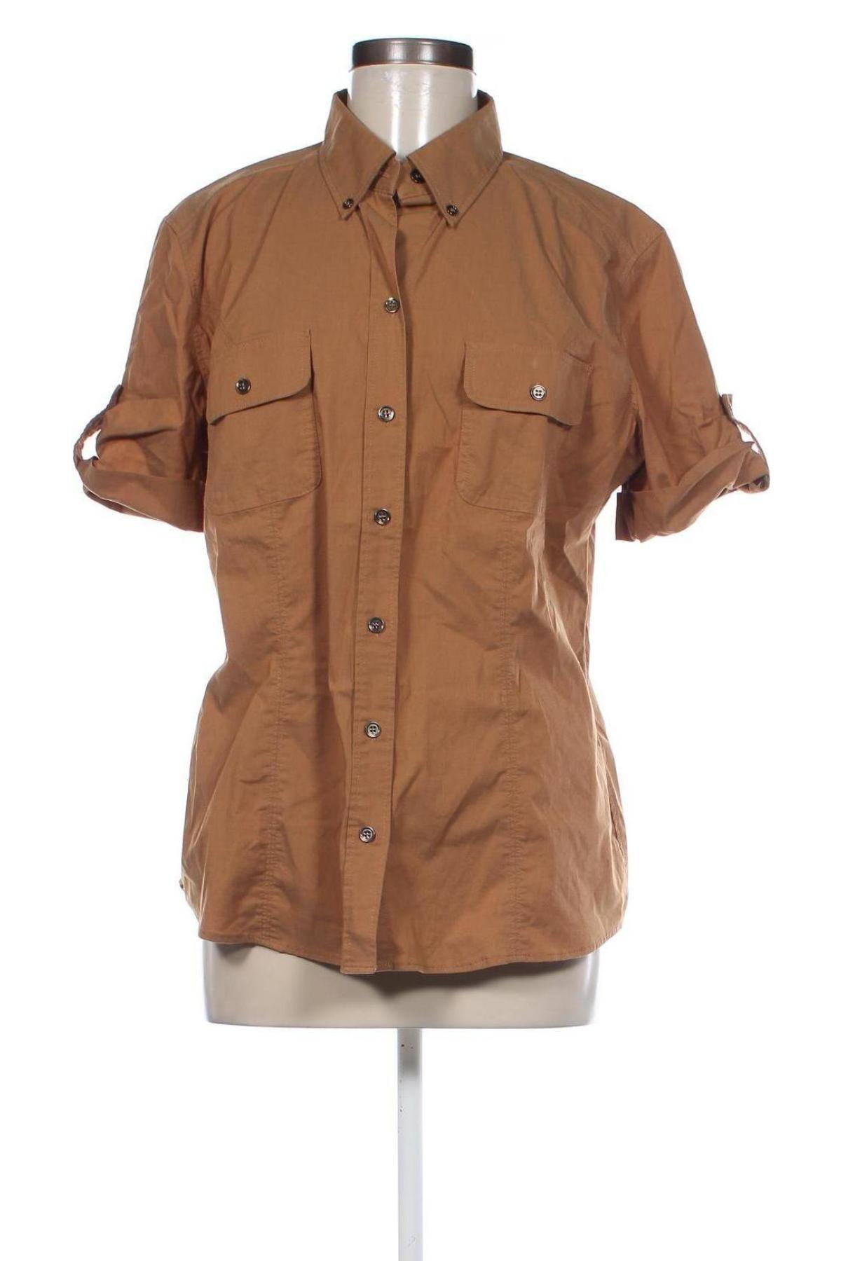 Γυναικείο πουκάμισο New York & Company, Μέγεθος XL, Χρώμα Καφέ, Τιμή 6,06 €