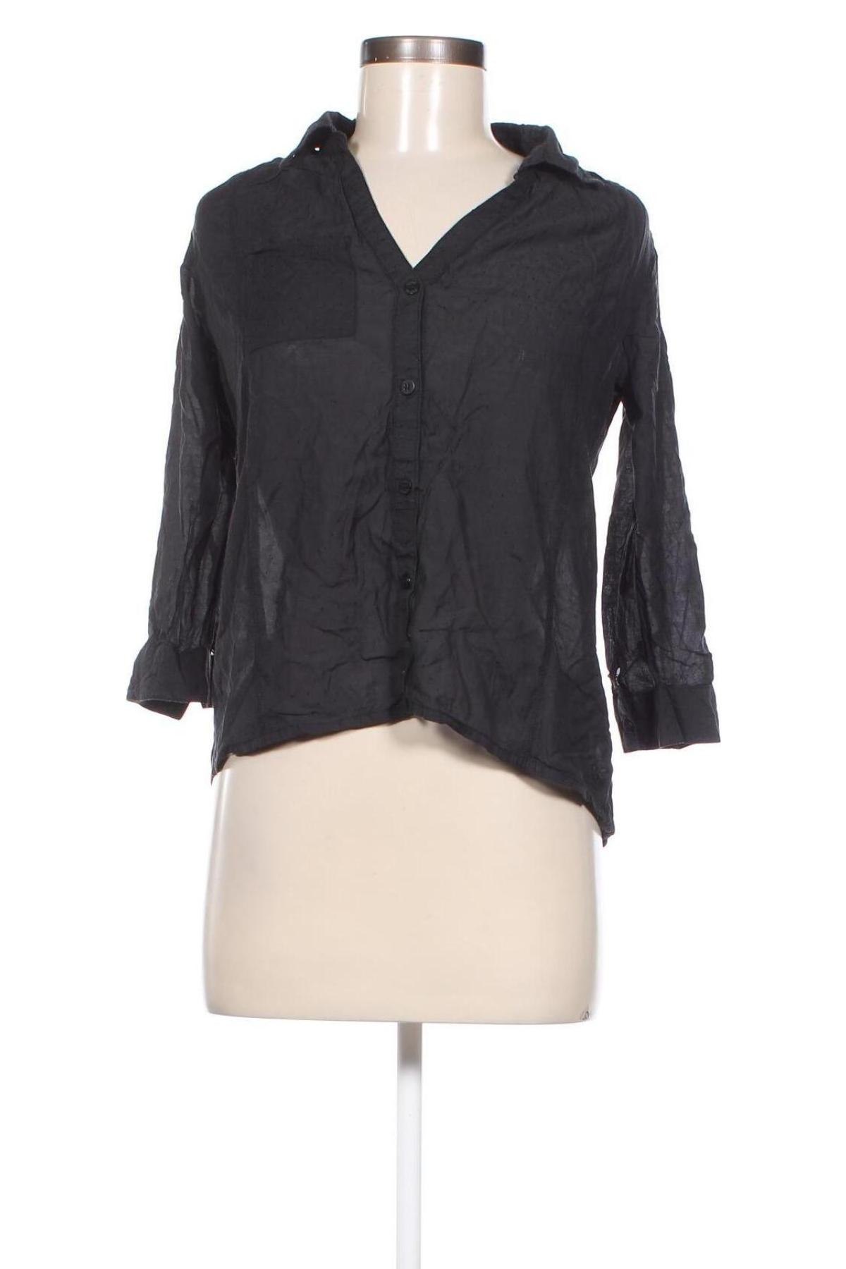 Γυναικείο πουκάμισο No Name, Μέγεθος S, Χρώμα Μαύρο, Τιμή 39,19 €