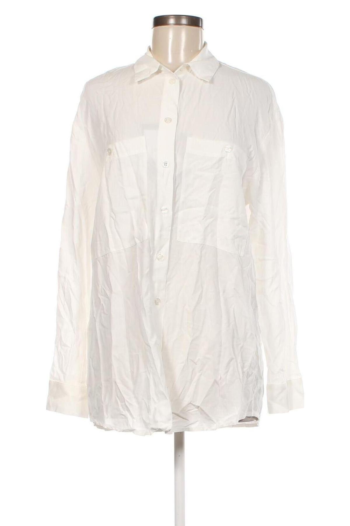 Γυναικείο πουκάμισο Stefanel, Μέγεθος M, Χρώμα Λευκό, Τιμή 64,73 €