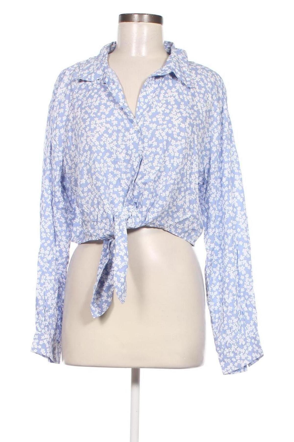 Γυναικείο πουκάμισο Tally Weijl, Μέγεθος XL, Χρώμα Μπλέ, Τιμή 8,25 €
