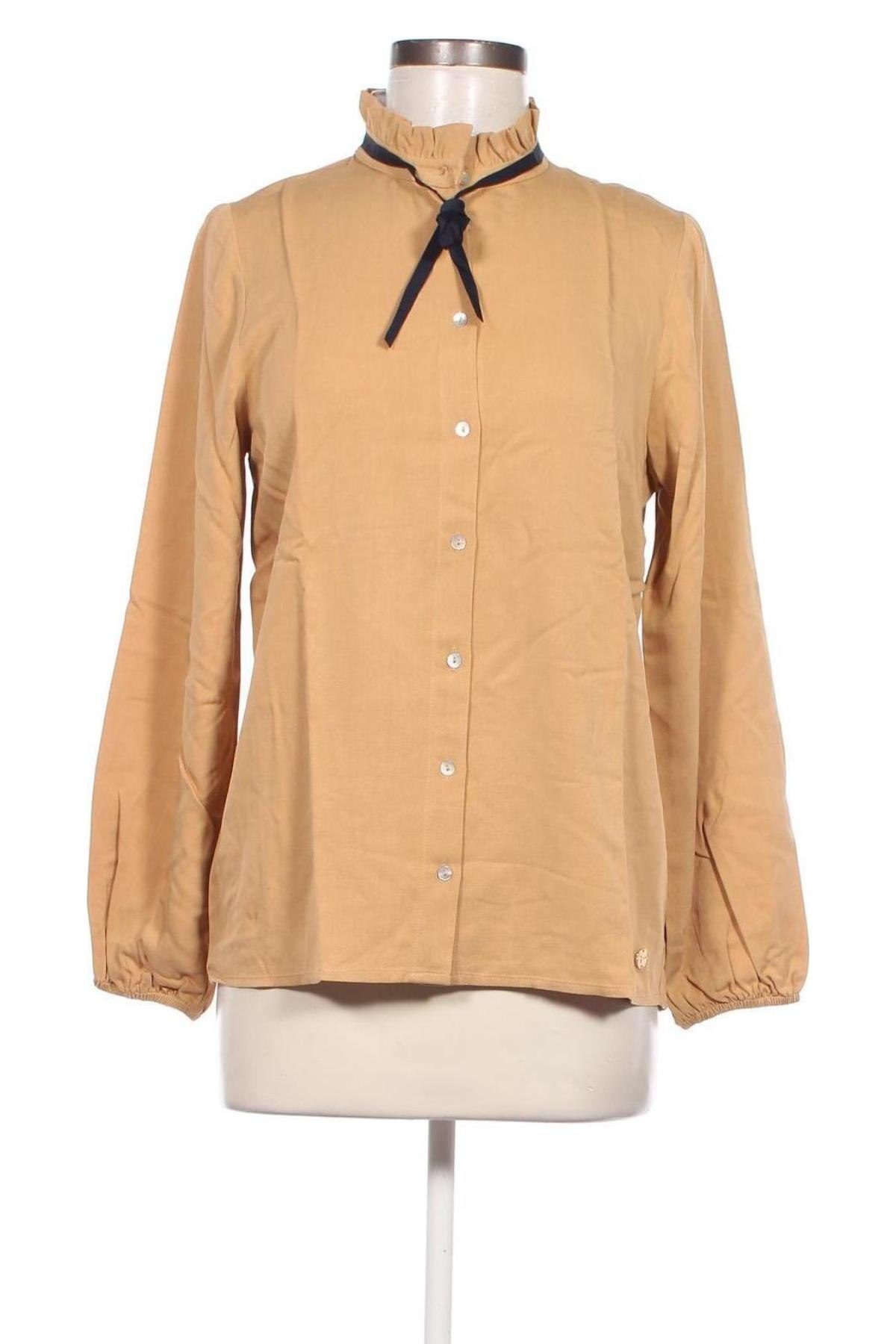 Γυναικείο πουκάμισο Tamaris, Μέγεθος S, Χρώμα Καφέ, Τιμή 7,94 €