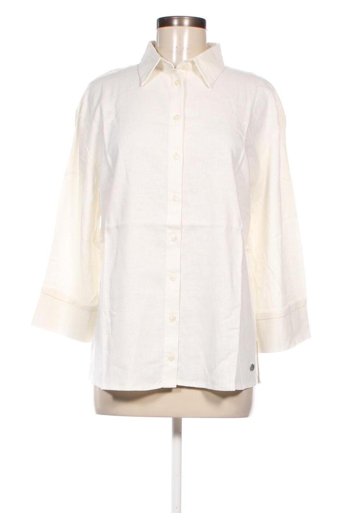Γυναικείο πουκάμισο Tamaris, Μέγεθος M, Χρώμα Εκρού, Τιμή 39,69 €