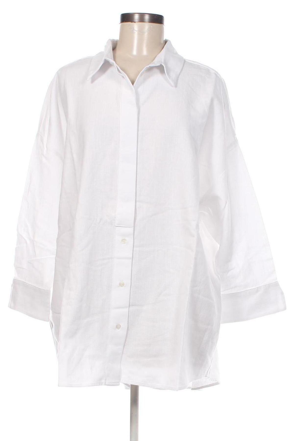 Дамска риза Tamaris, Размер XL, Цвят Бял, Цена 77,00 лв.