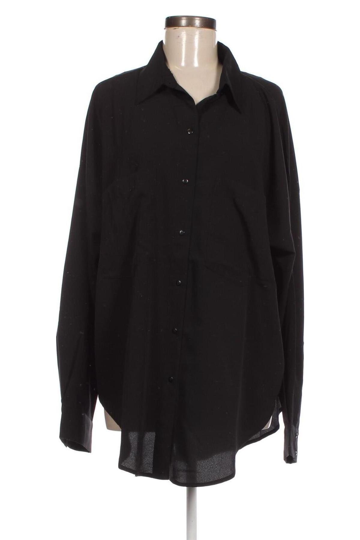Γυναικείο πουκάμισο Topshop, Μέγεθος XL, Χρώμα Μαύρο, Τιμή 19,85 €