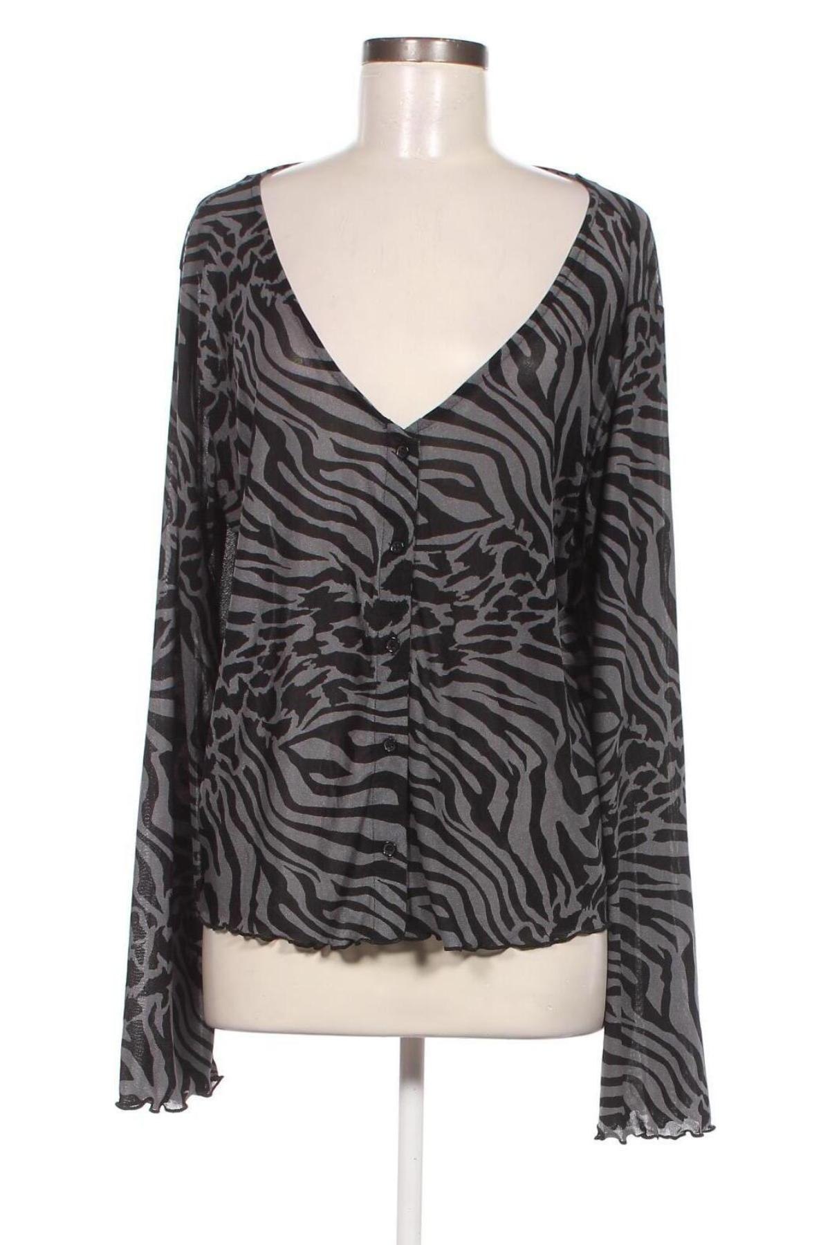 Γυναικείο πουκάμισο Urban Classics, Μέγεθος 5XL, Χρώμα Πολύχρωμο, Τιμή 7,54 €