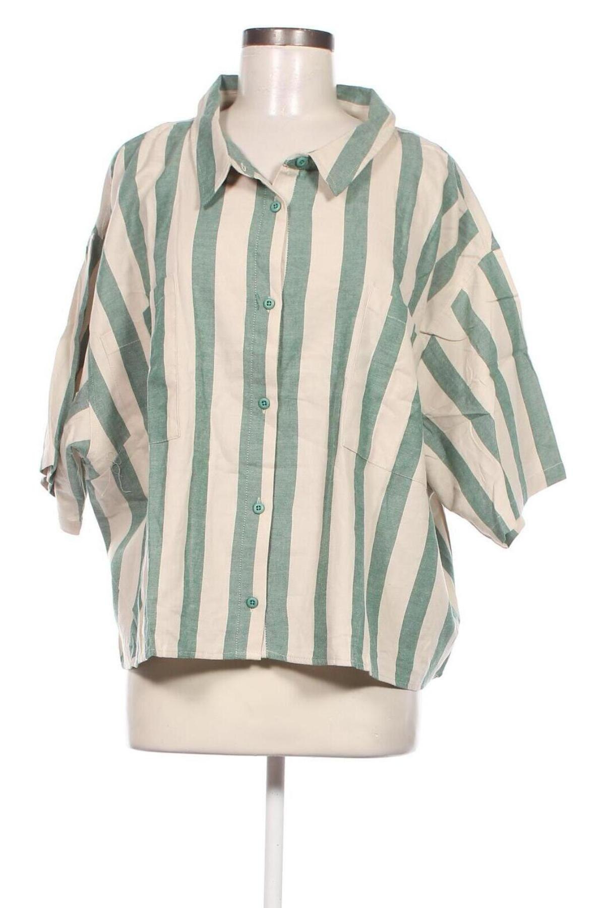 Γυναικείο πουκάμισο Urban Classics, Μέγεθος 5XL, Χρώμα Πολύχρωμο, Τιμή 7,94 €