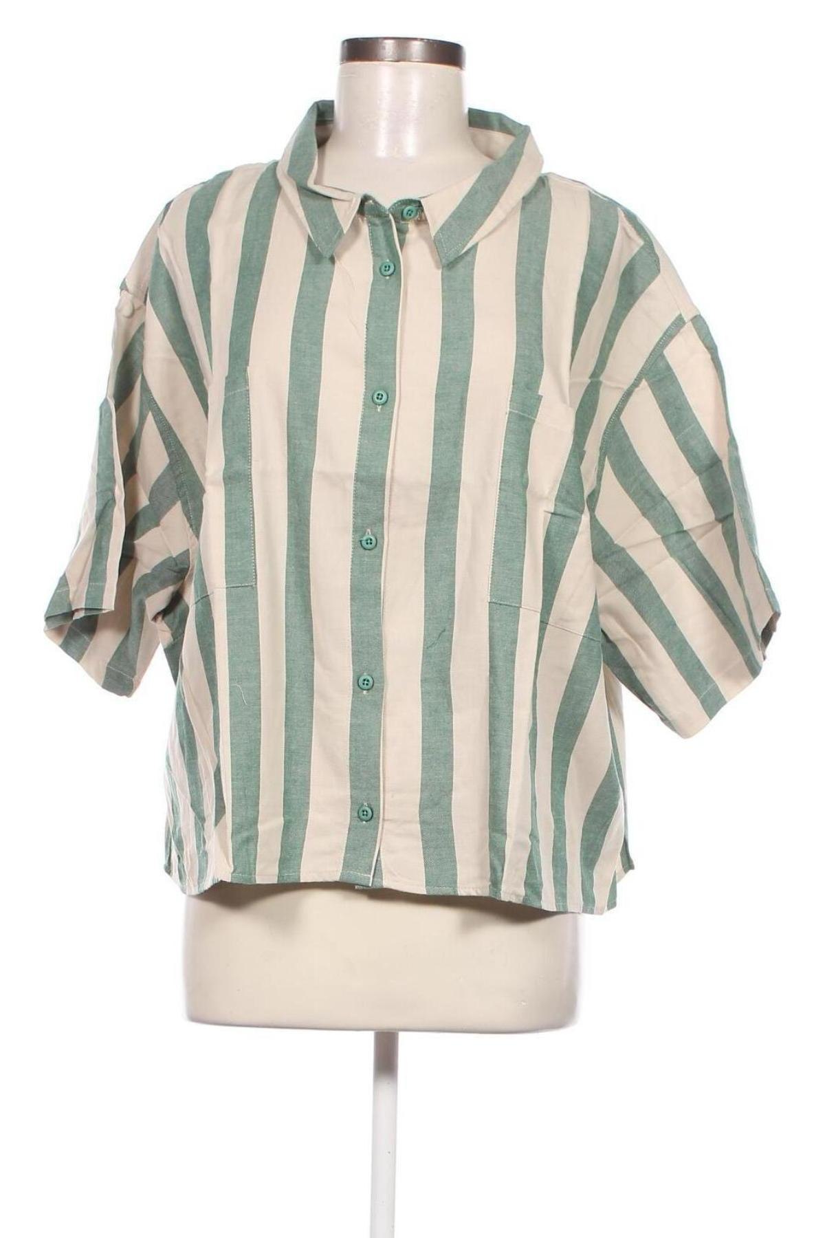 Γυναικείο πουκάμισο Urban Classics, Μέγεθος 4XL, Χρώμα Πολύχρωμο, Τιμή 18,65 €