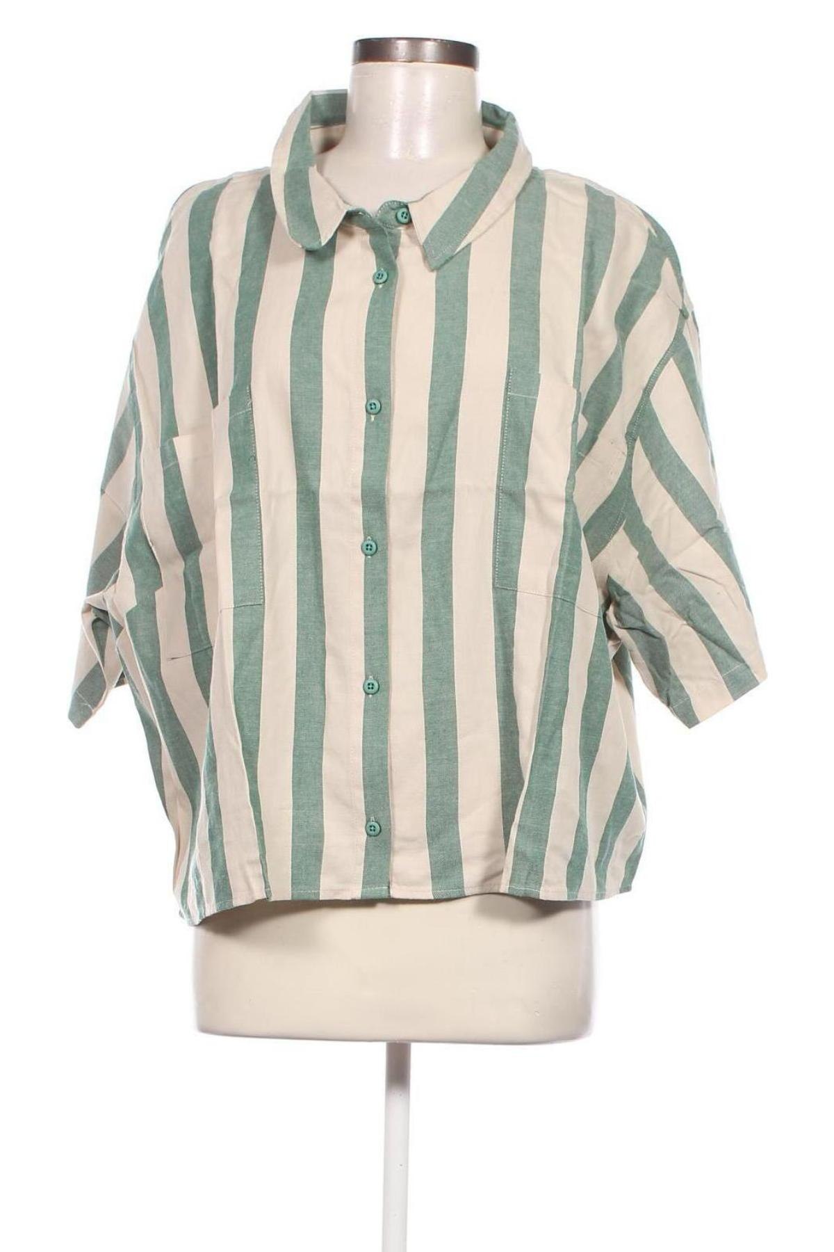 Γυναικείο πουκάμισο Urban Classics, Μέγεθος 4XL, Χρώμα Πολύχρωμο, Τιμή 13,89 €