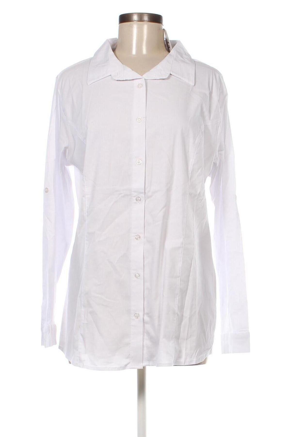 Дамска риза Uz-Sa, Размер XXL, Цвят Бял, Цена 14,79 лв.