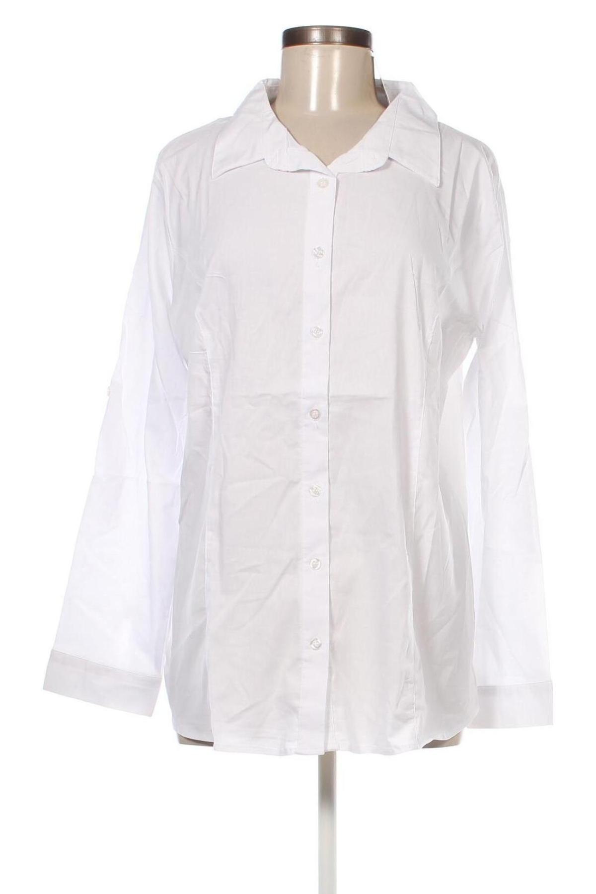 Дамска риза Uz-Sa, Размер XXL, Цвят Бял, Цена 29,00 лв.