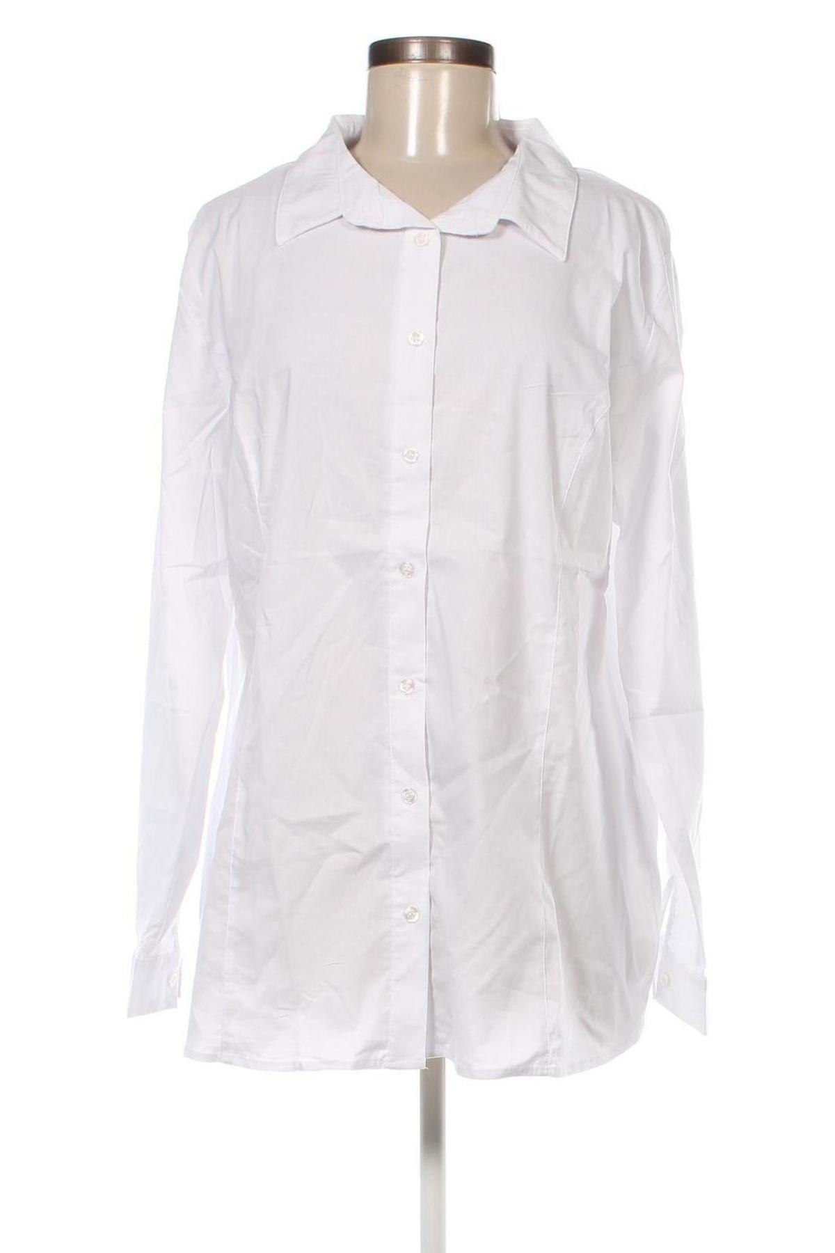 Дамска риза Uz-Sa, Размер XXL, Цвят Бял, Цена 31,05 лв.