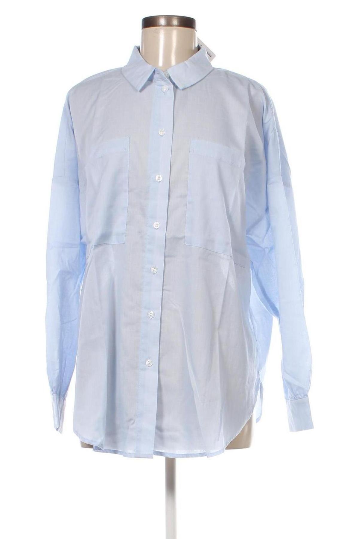 Γυναικείο πουκάμισο VILA, Μέγεθος M, Χρώμα Μπλέ, Τιμή 13,04 €