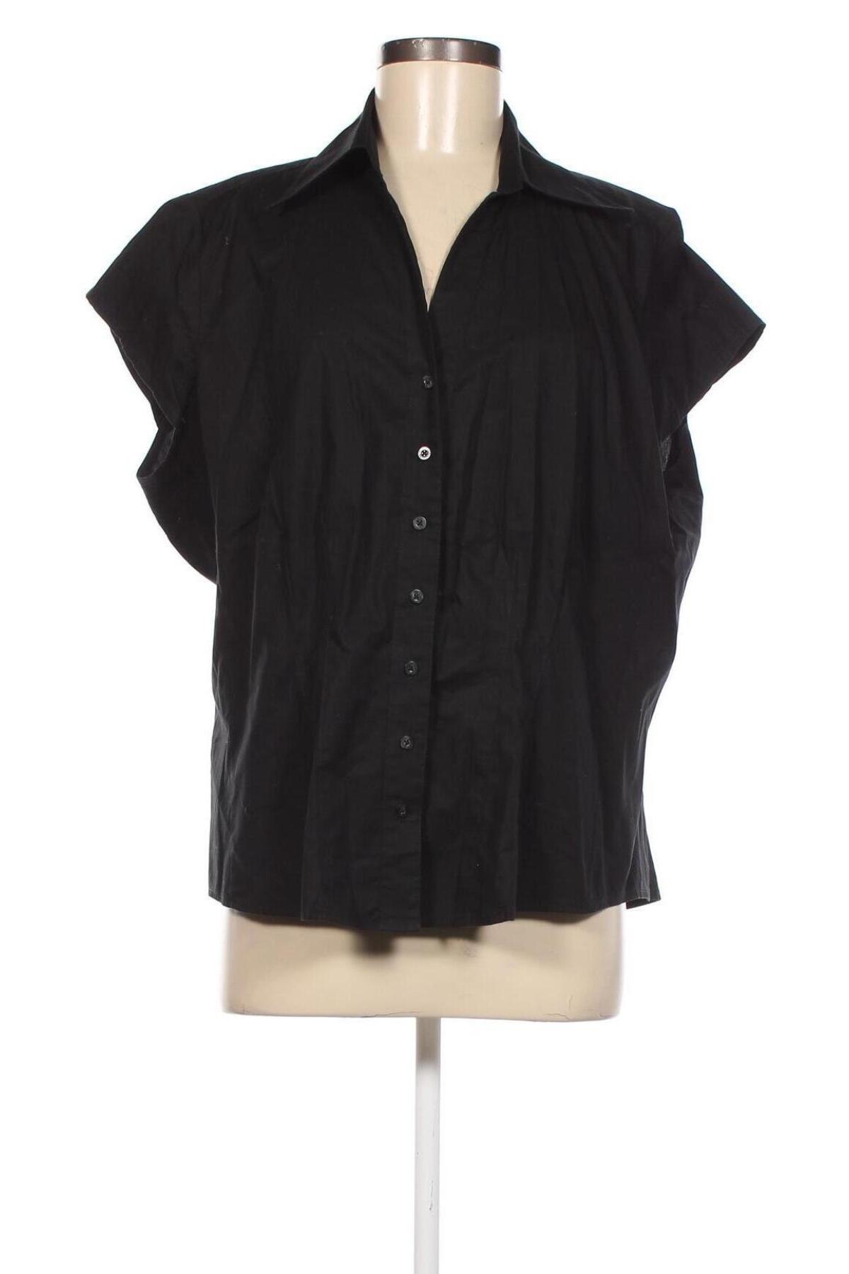 Γυναικείο πουκάμισο Yessica, Μέγεθος XXL, Χρώμα Μαύρο, Τιμή 12,79 €