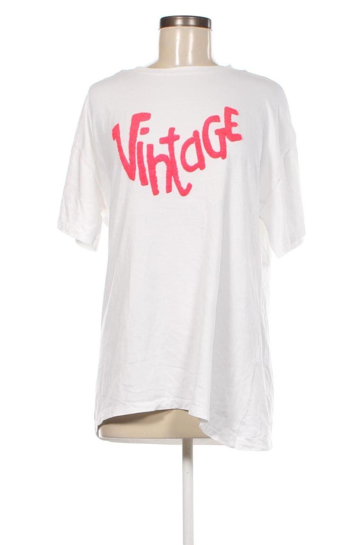 Γυναικείο t-shirt, Μέγεθος L, Χρώμα Λευκό, Τιμή 8,04 €