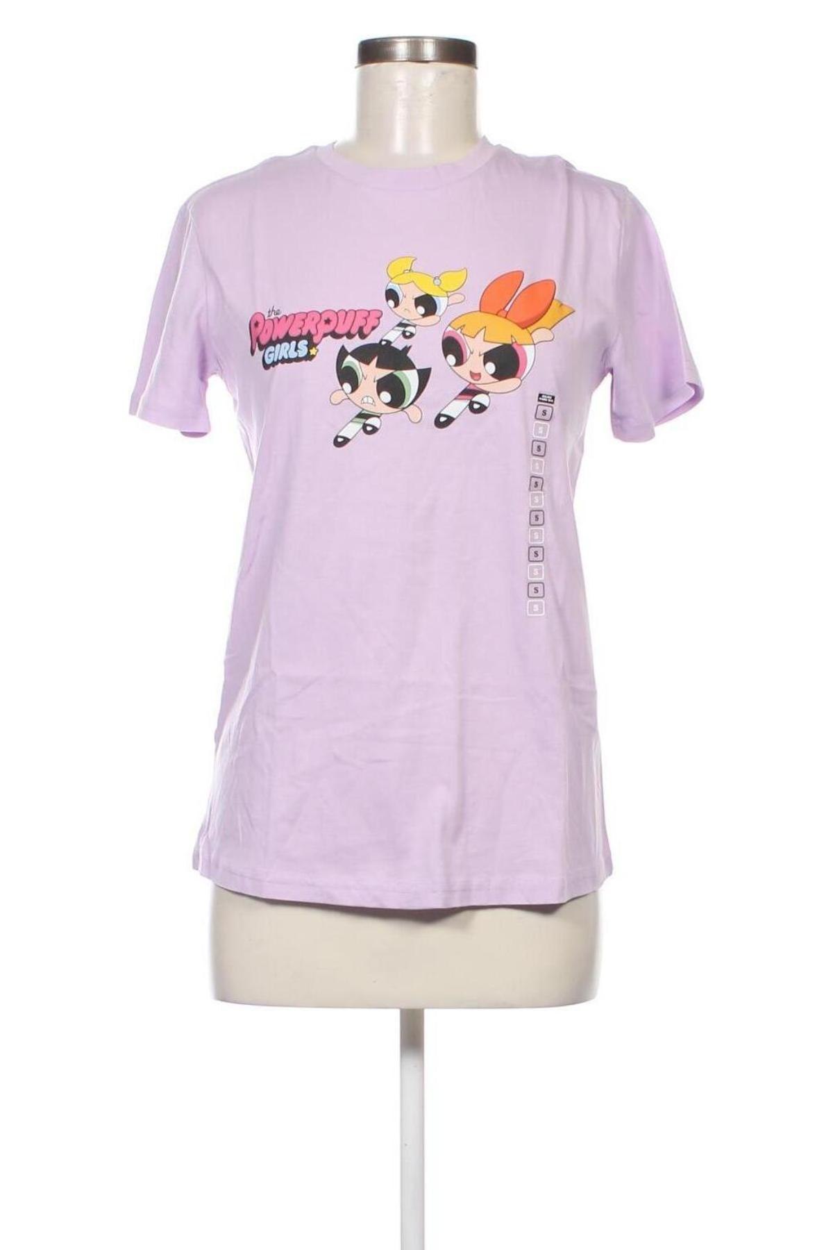 Γυναικείο t-shirt Cn, Μέγεθος S, Χρώμα Βιολετί, Τιμή 5,68 €