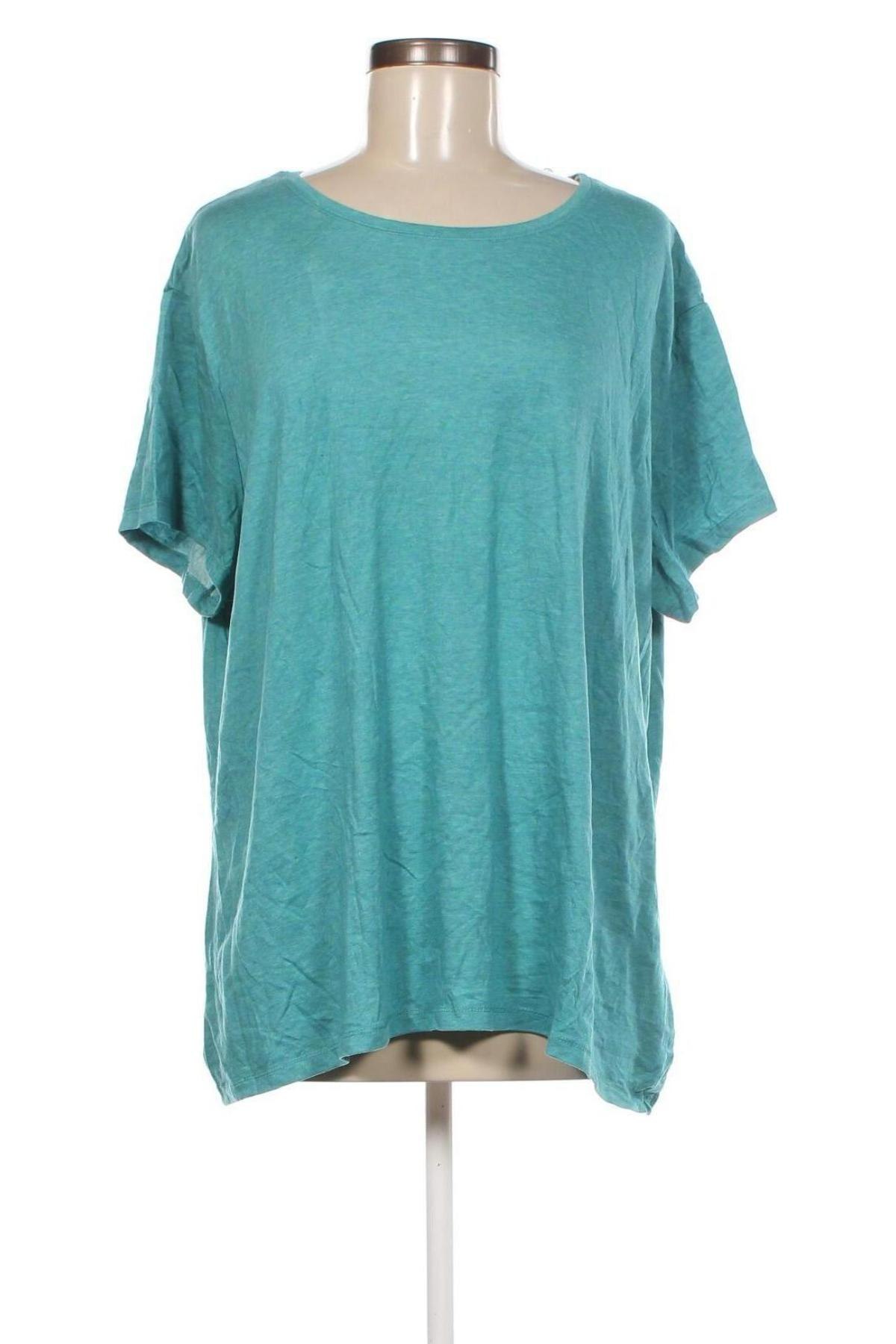 Γυναικείο t-shirt Decathlon, Μέγεθος 3XL, Χρώμα Πράσινο, Τιμή 8,04 €