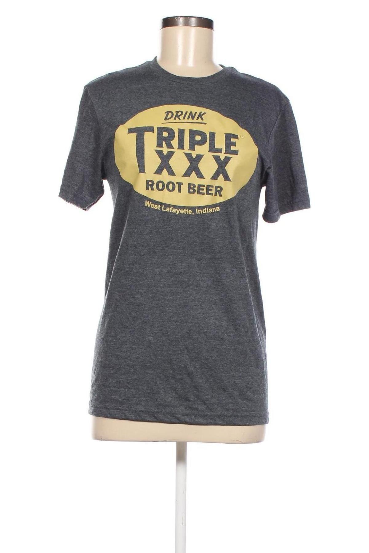 Γυναικείο t-shirt Gildan, Μέγεθος S, Χρώμα Γκρί, Τιμή 3,39 €