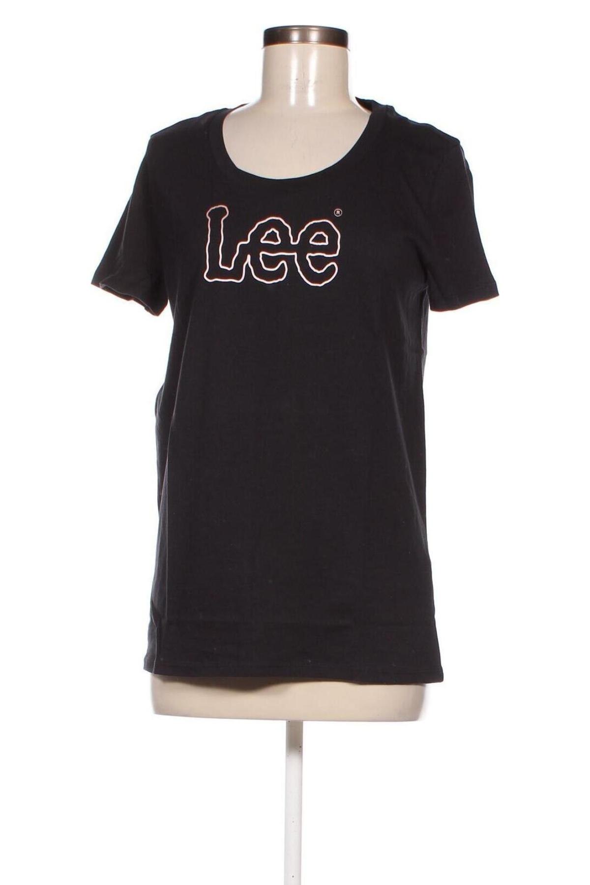 Tricou de femei Lee, Mărime L, Culoare Negru, Preț 203,95 Lei
