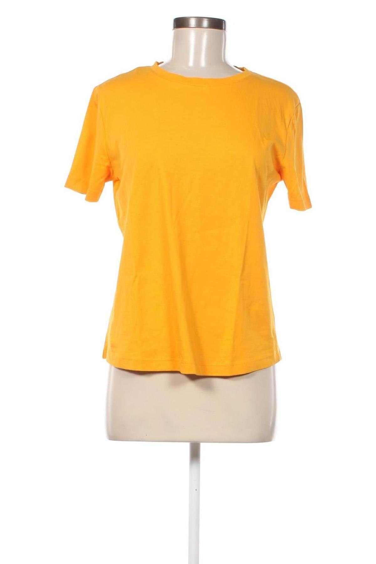 Γυναικείο t-shirt Mango, Μέγεθος M, Χρώμα Κίτρινο, Τιμή 18,56 €