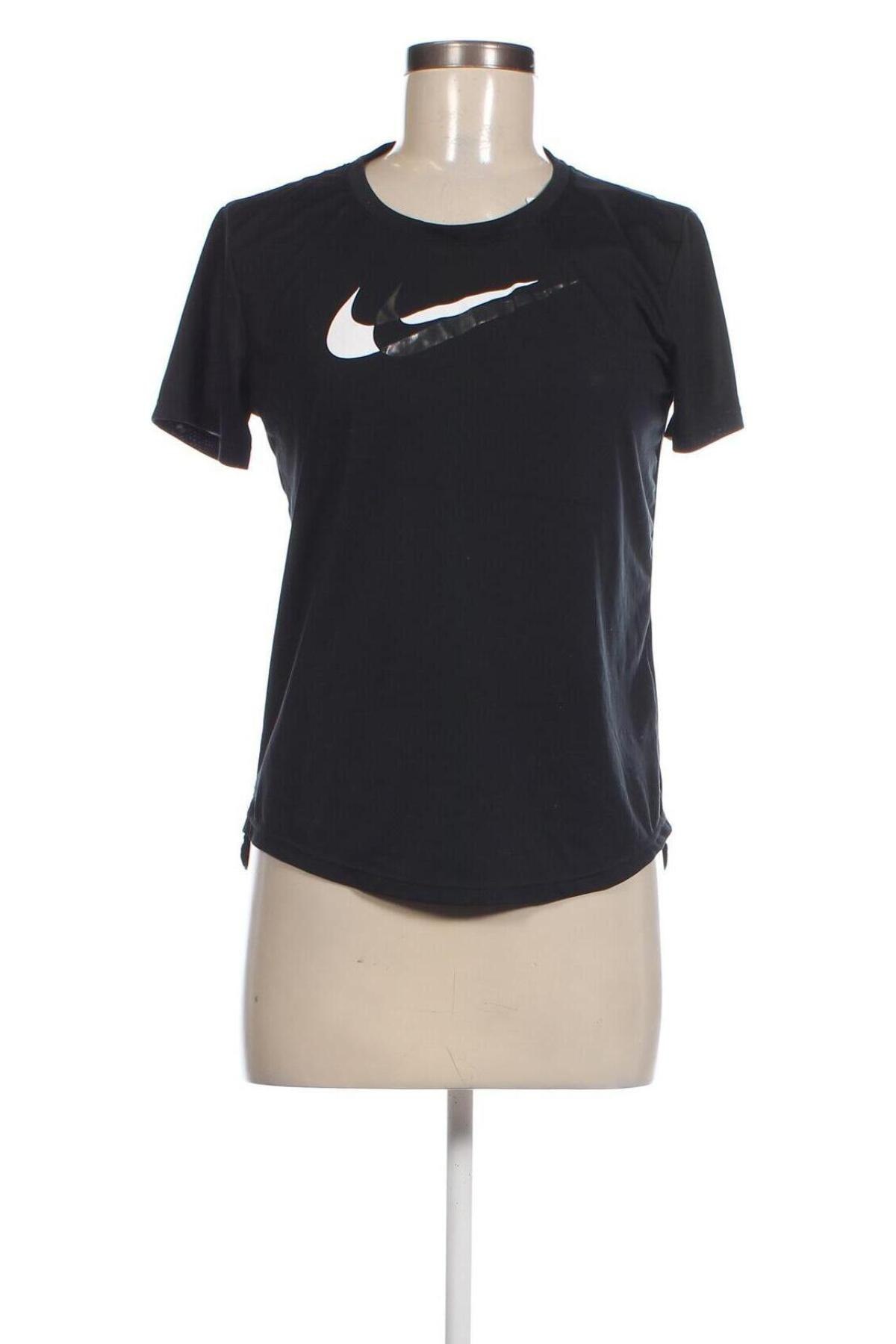 Γυναικείο t-shirt Nike, Μέγεθος S, Χρώμα Μαύρο, Τιμή 16,70 €