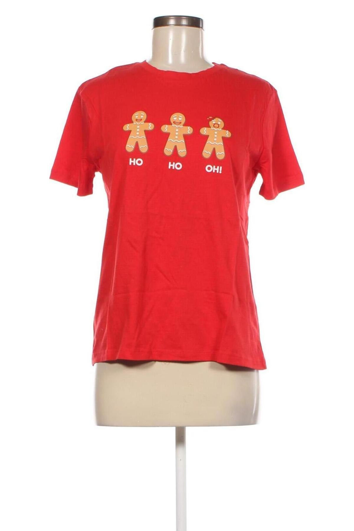 Γυναικείο t-shirt Oviesse, Μέγεθος M, Χρώμα Κόκκινο, Τιμή 10,82 €