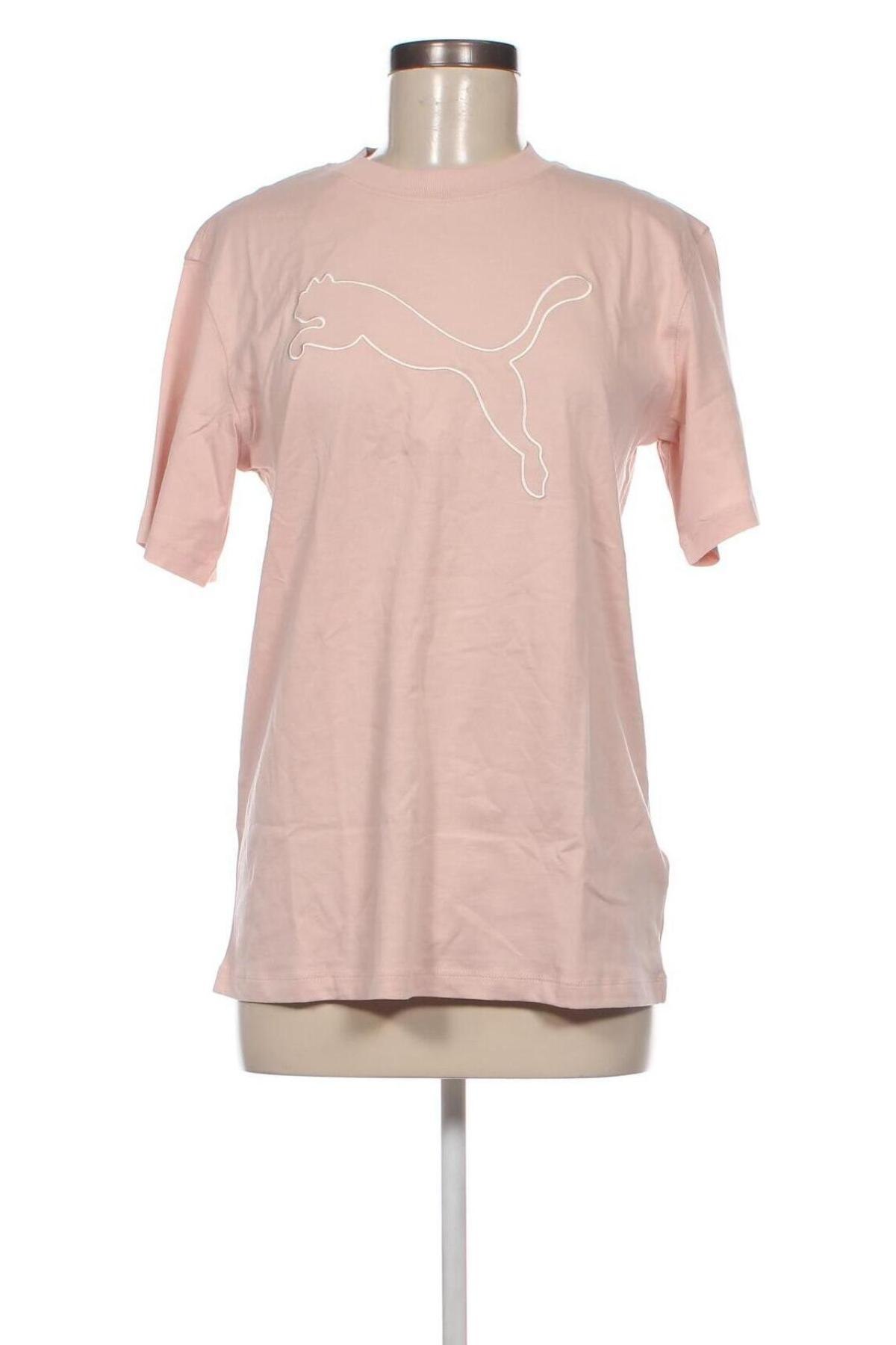Γυναικείο t-shirt PUMA, Μέγεθος S, Χρώμα Ρόζ , Τιμή 31,96 €