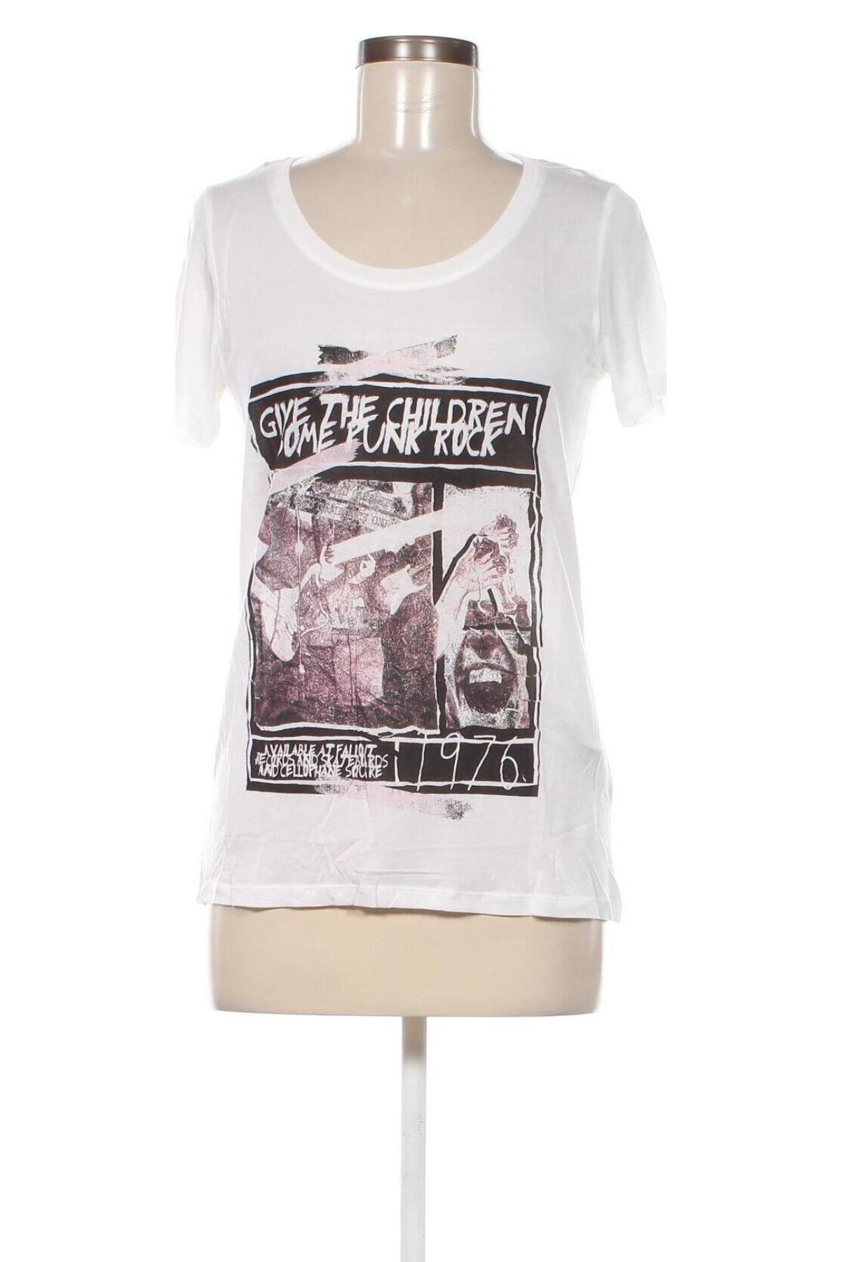 Γυναικείο t-shirt The Kooples, Μέγεθος S, Χρώμα Λευκό, Τιμή 65,46 €