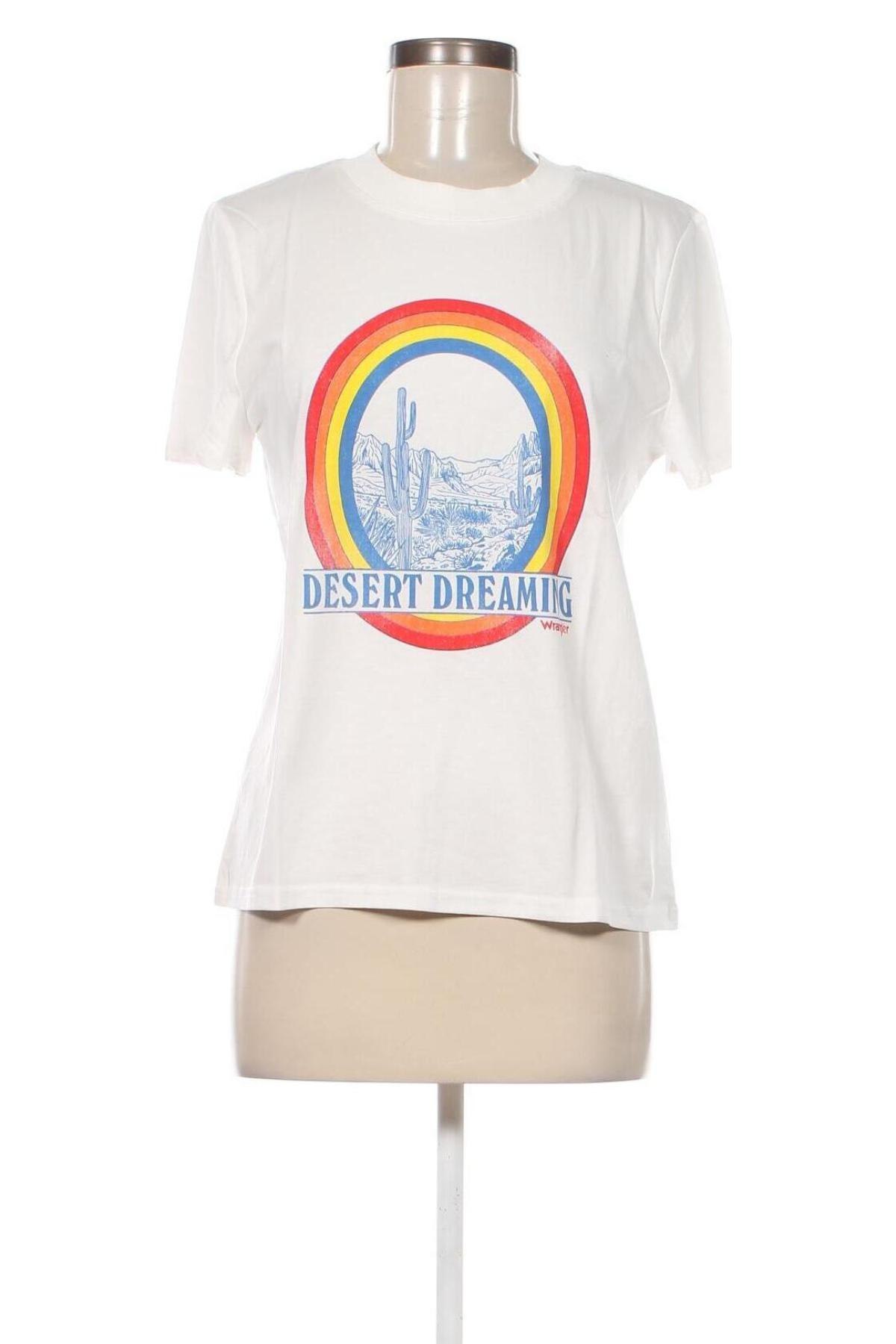 Damen T-Shirt Wrangler, Größe S, Farbe Weiß, Preis € 17,58
