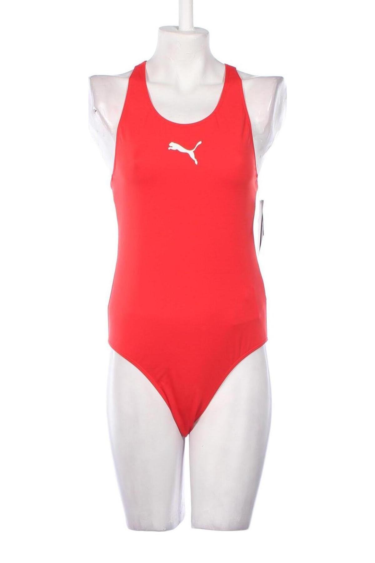 Damen-Badeanzug PUMA, Größe L, Farbe Rot, Preis 52,50 €