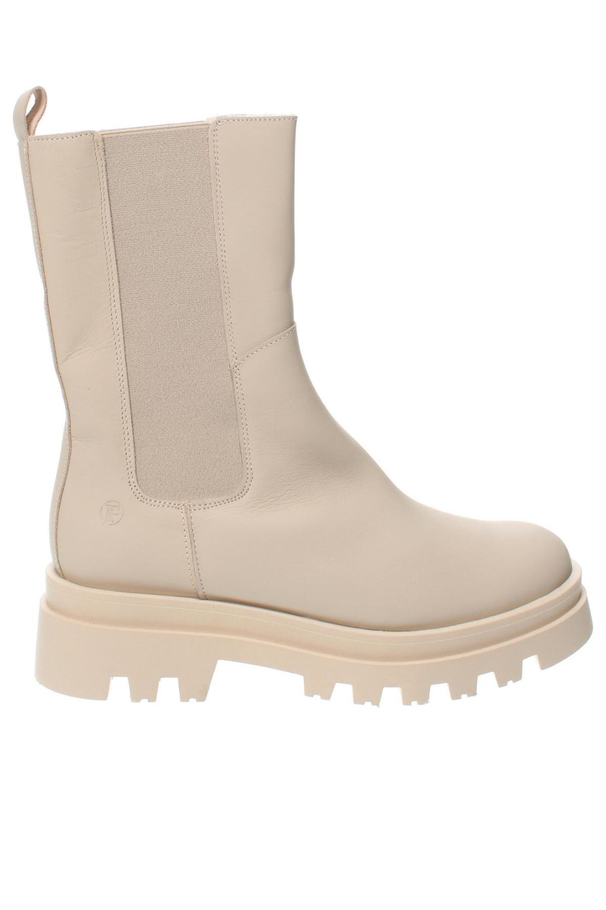 Damen Stiefeletten Jolana&Fenena, Größe 40, Farbe Beige, Preis € 22,17