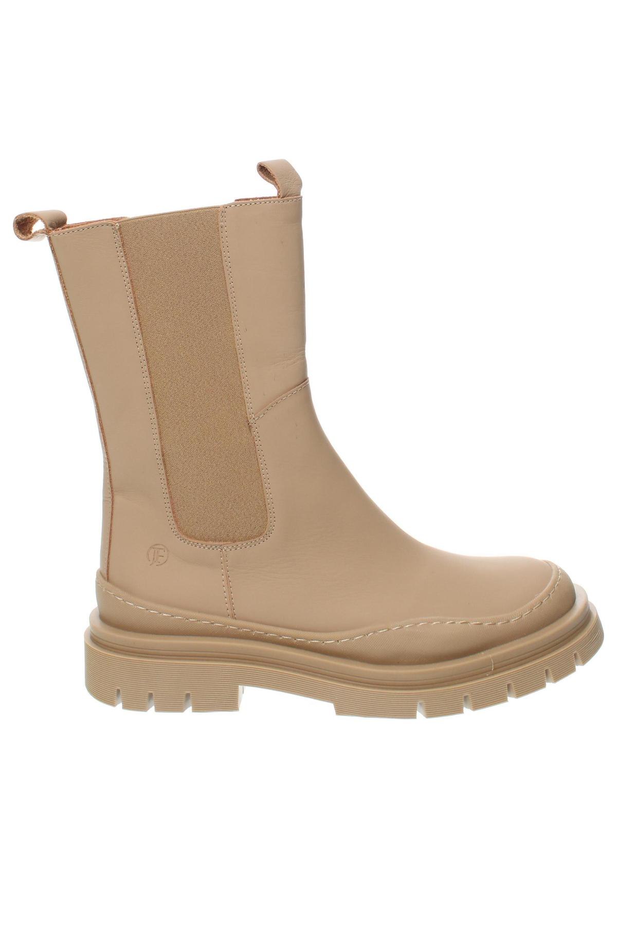 Damen Stiefeletten Jolana&Fenena, Größe 39, Farbe Beige, Preis 20,39 €