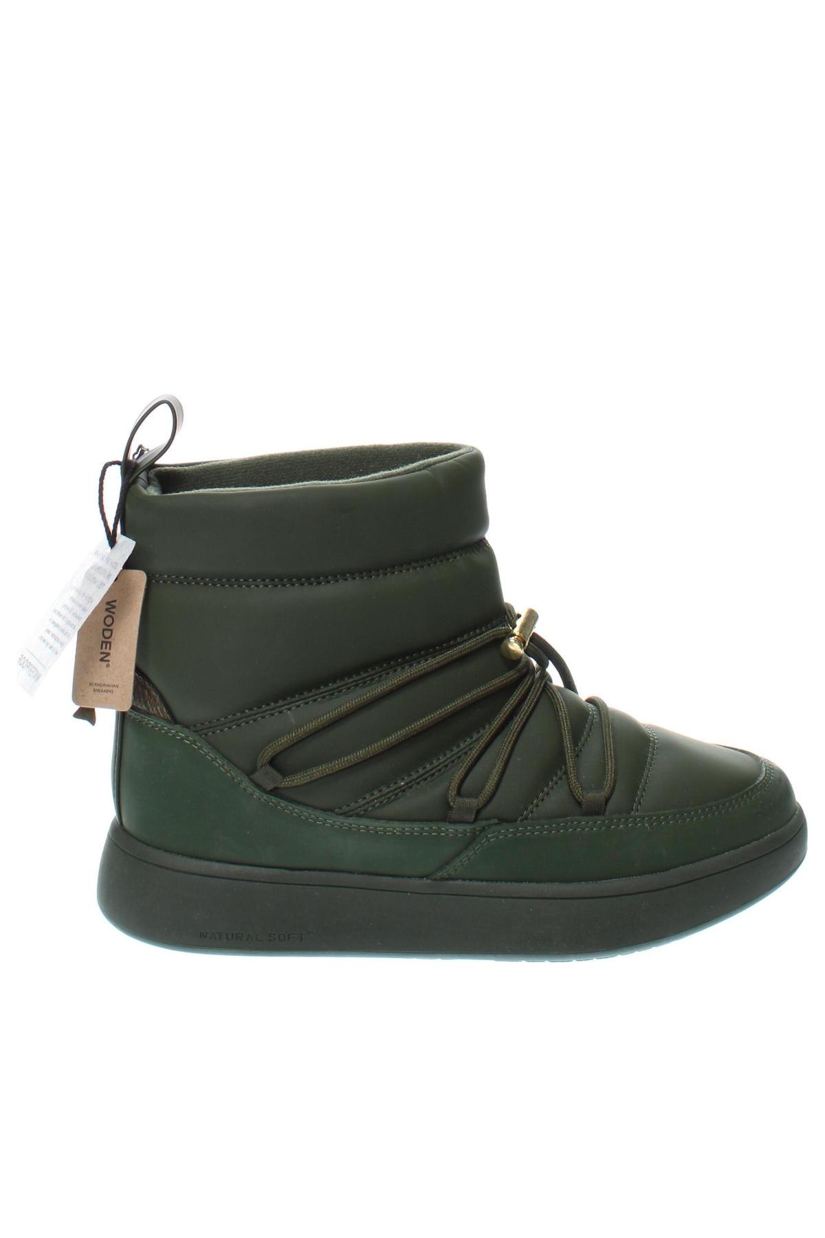 Botine de damă Woden, Mărime 37, Culoare Verde, Preț 549,18 Lei