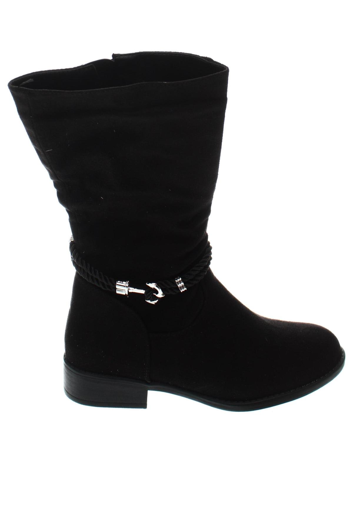 Damenstiefel Inselhauptstadt, Größe 36, Farbe Schwarz, Preis 12,46 €