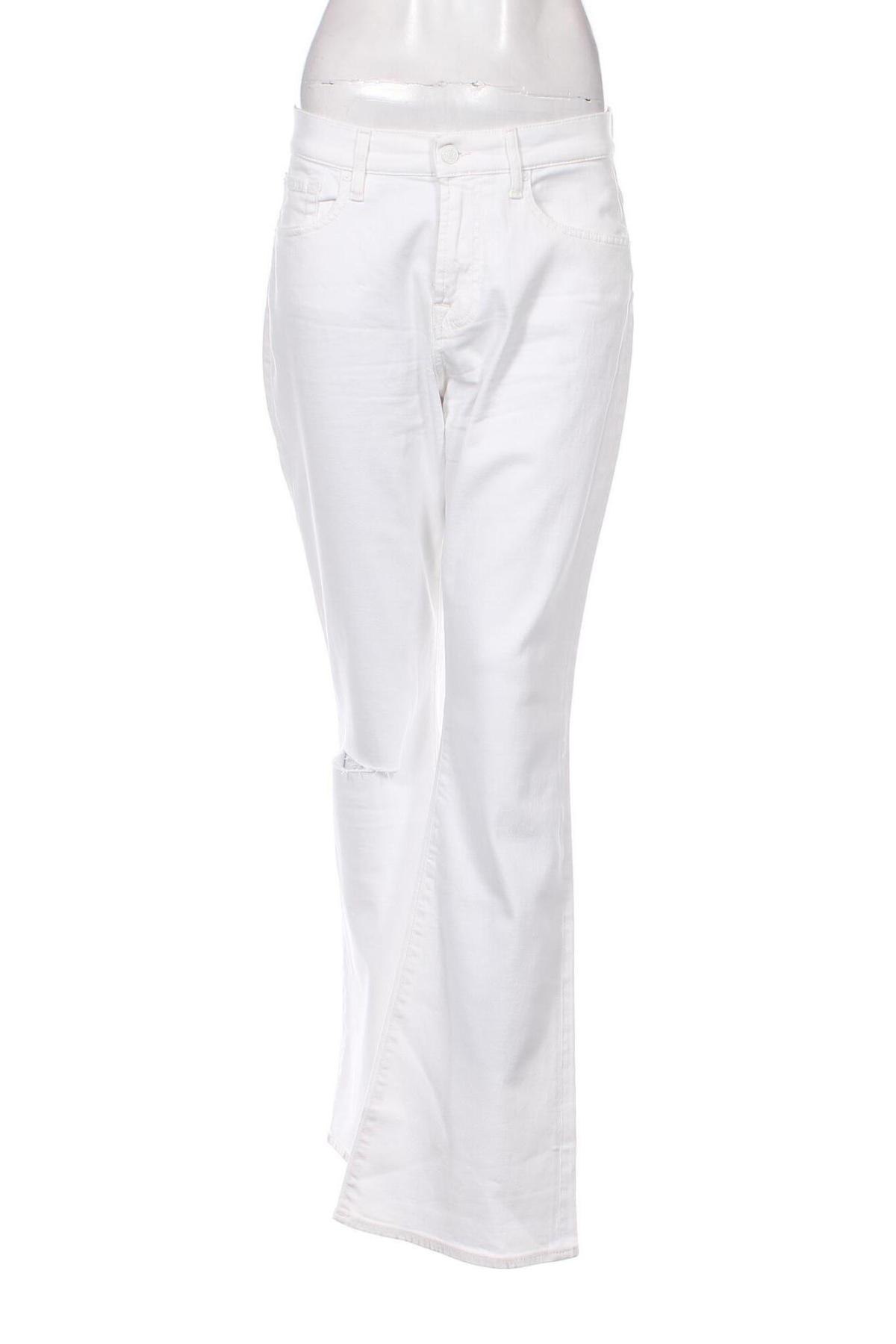 Damen Jeans 7 For All Mankind, Größe M, Farbe Weiß, Preis 36,66 €
