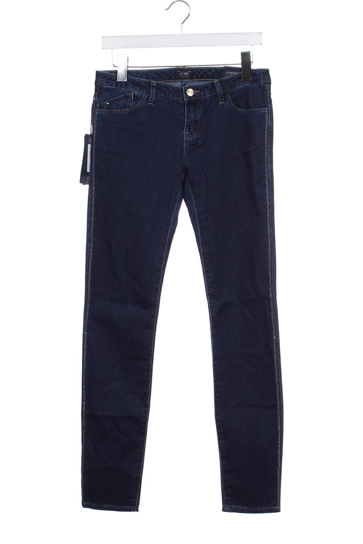 Blugi de femei Armani Jeans, Mărime S, Culoare Albastru, Preț 651,71 Lei