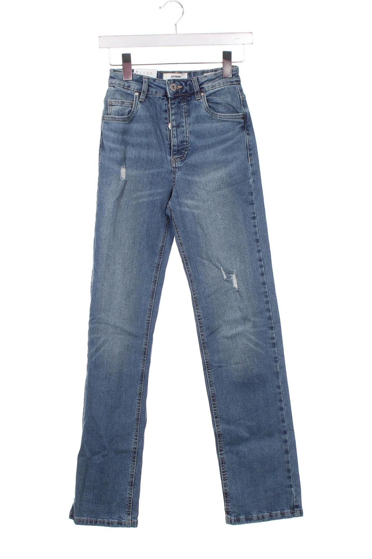Dámske džínsy  Cotton On, Veľkosť XXS, Farba Modrá, Cena  11,86 €