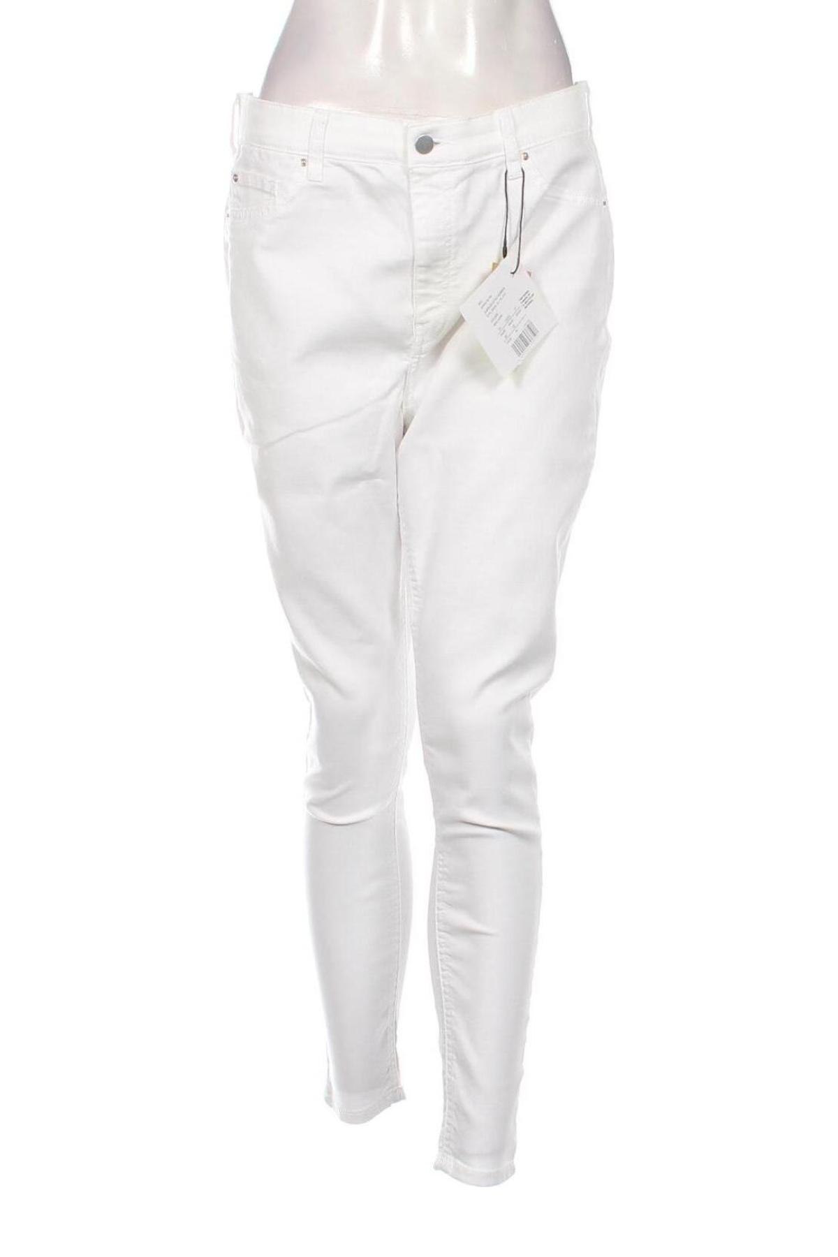 Γυναικείο Τζίν Even&Odd, Μέγεθος L, Χρώμα Λευκό, Τιμή 10,43 €