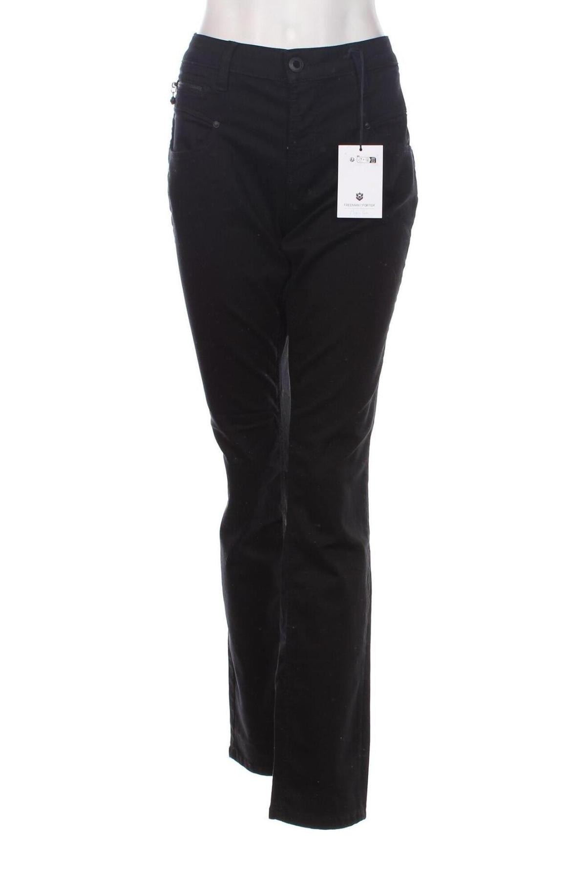Дамски дънки Freeman T. Porter, Размер XL, Цвят Черен, Цена 68,80 лв.