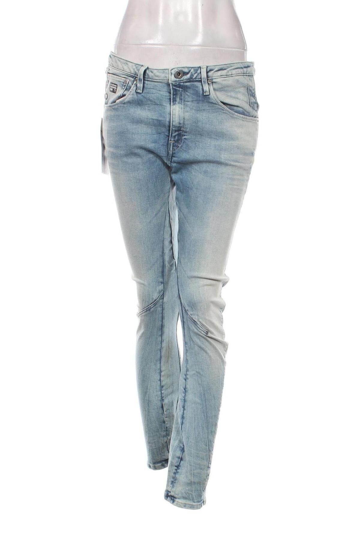 Damskie jeansy G-Star Raw, Rozmiar M, Kolor Niebieski, Cena 253,22 zł