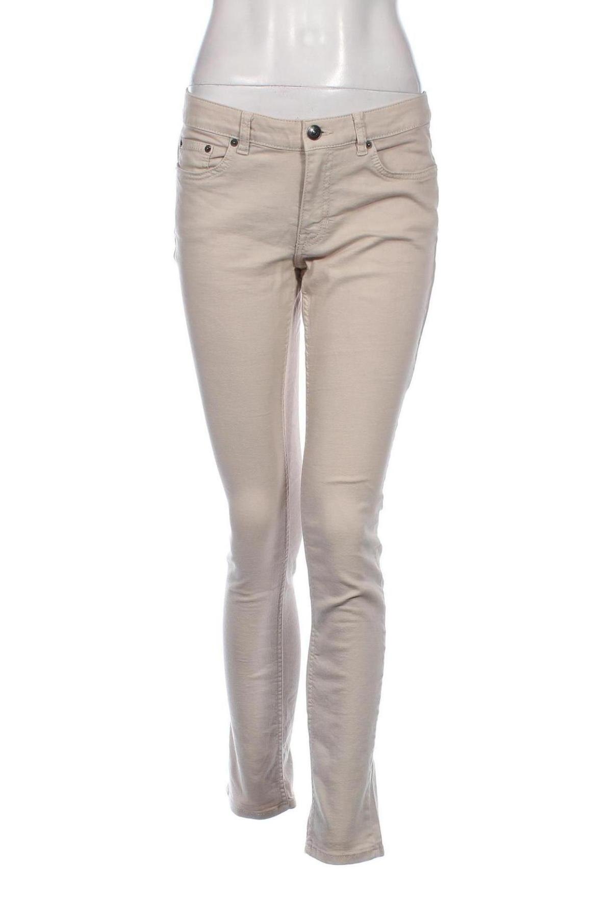 Damen Jeans H&M L.O.G.G., Größe M, Farbe Beige, Preis 6,67 €