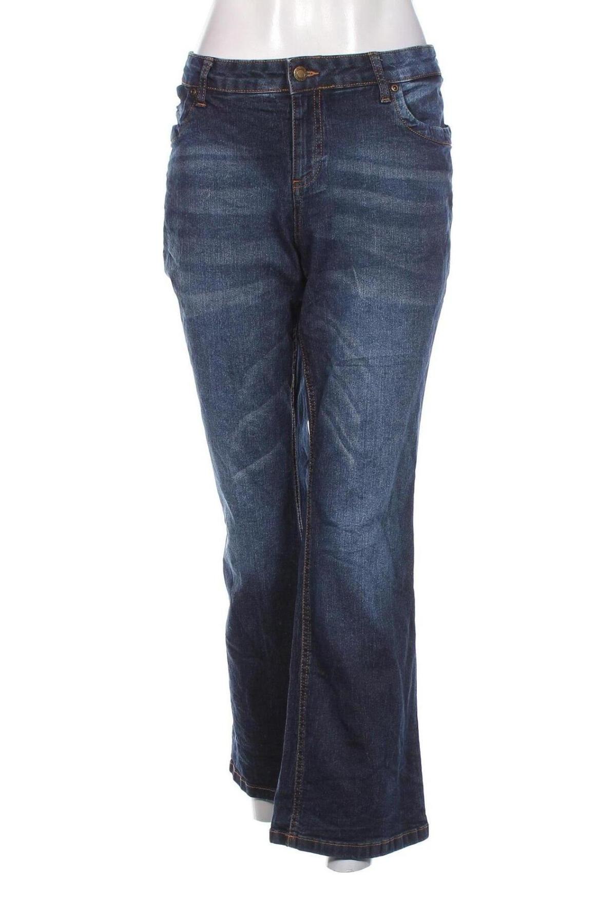 Γυναικείο Τζίν John Baner, Μέγεθος XL, Χρώμα Μπλέ, Τιμή 9,30 €