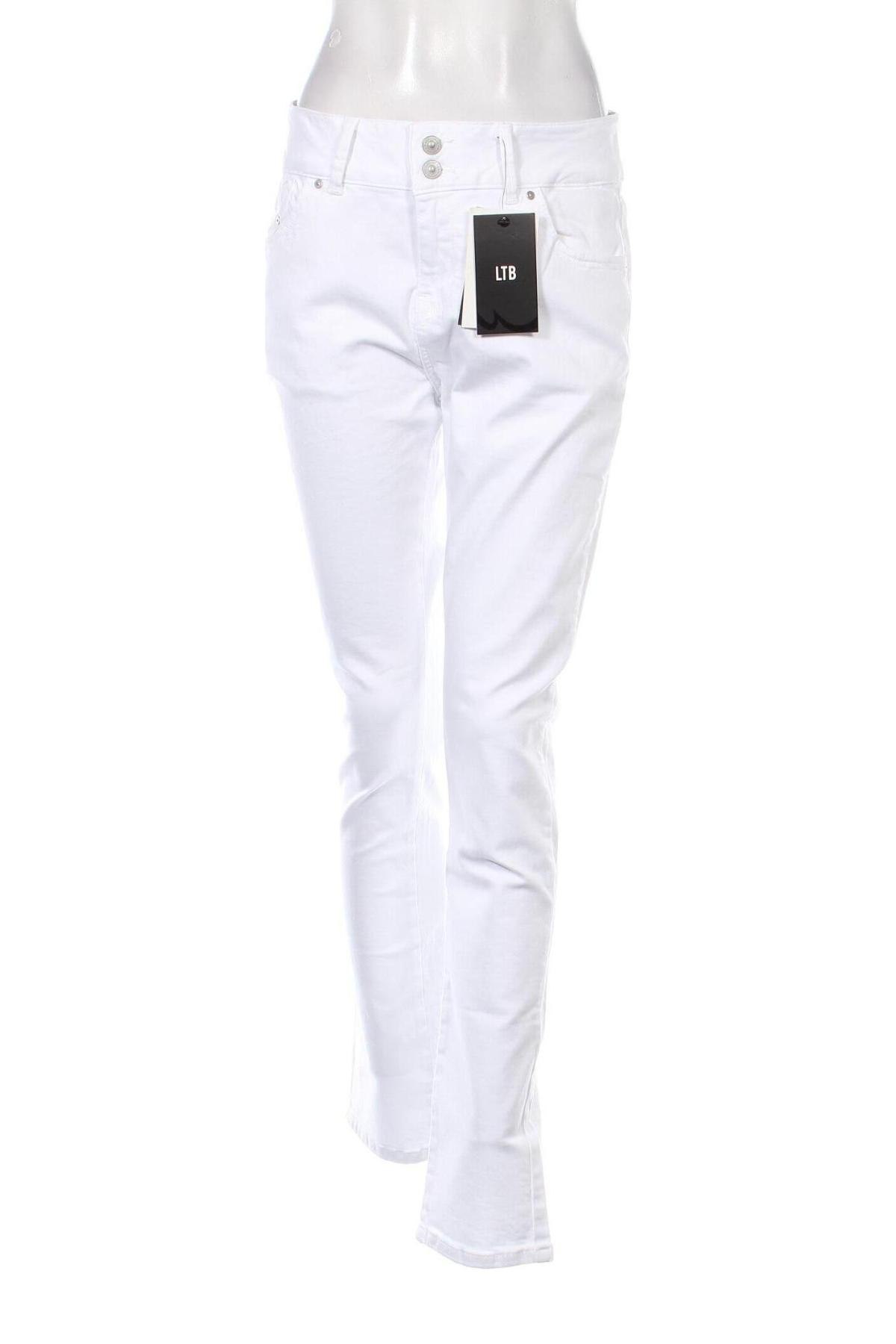 Damen Jeans Ltb, Größe L, Farbe Weiß, Preis 9,59 €