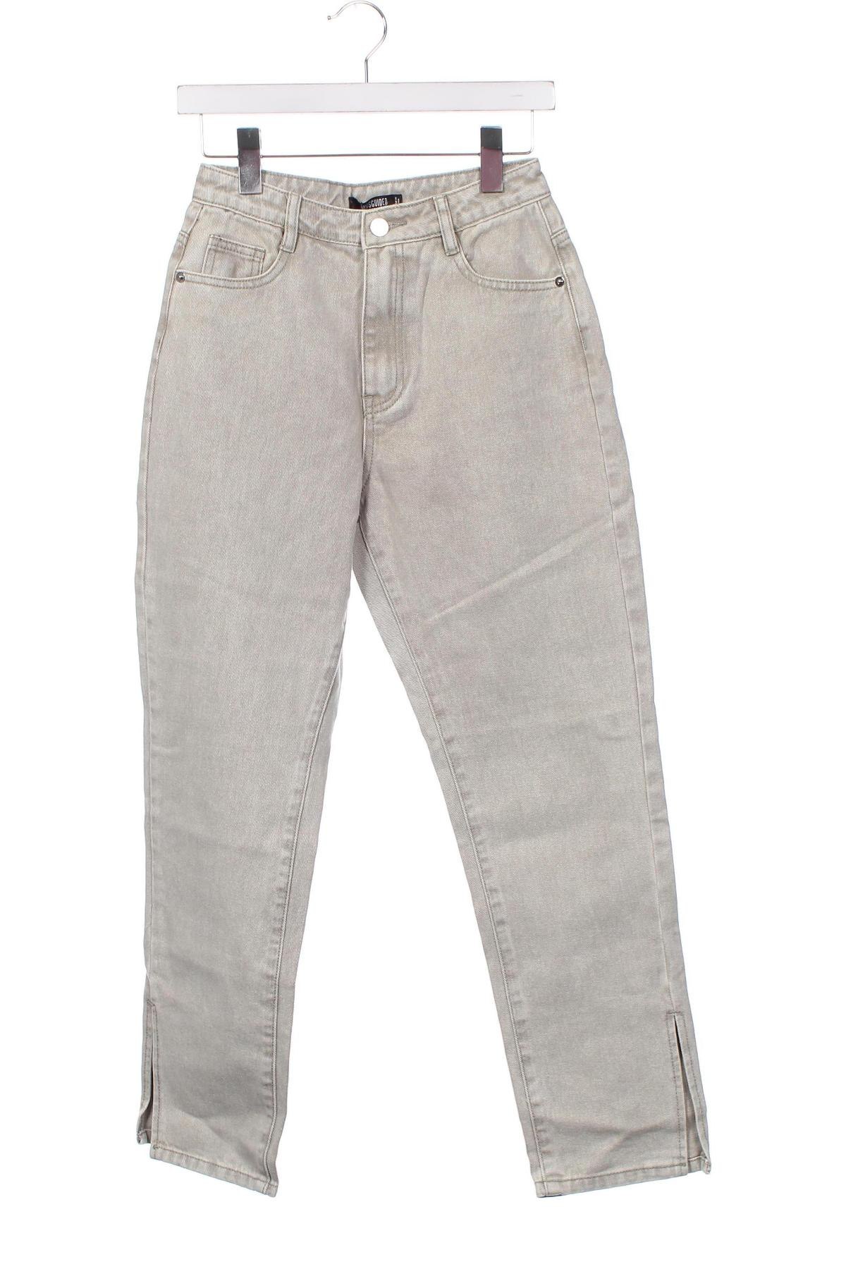 Damen Jeans Missguided, Größe XS, Farbe Beige, Preis 12,09 €